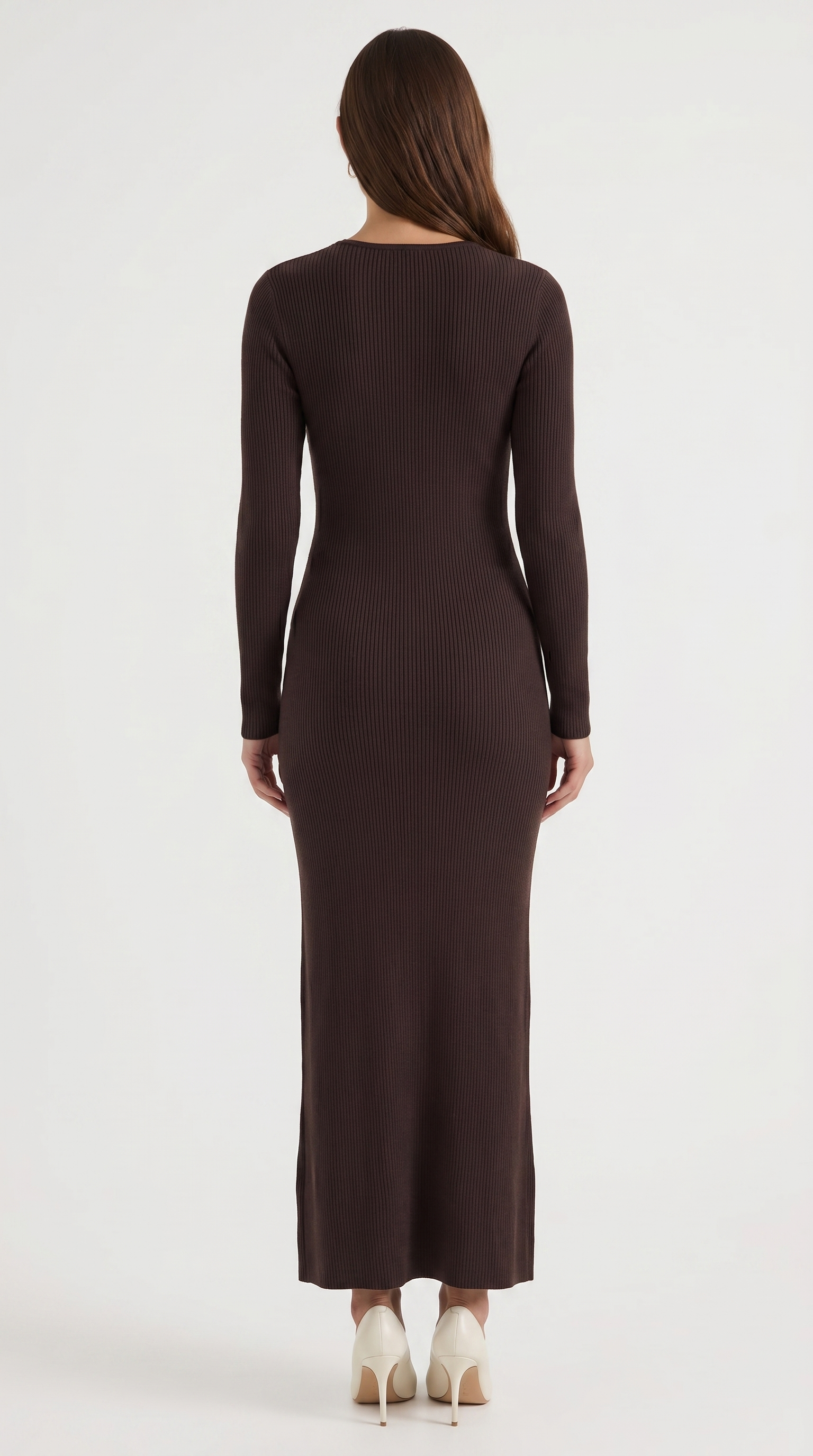 Tamsin Maxi-Strickkleid