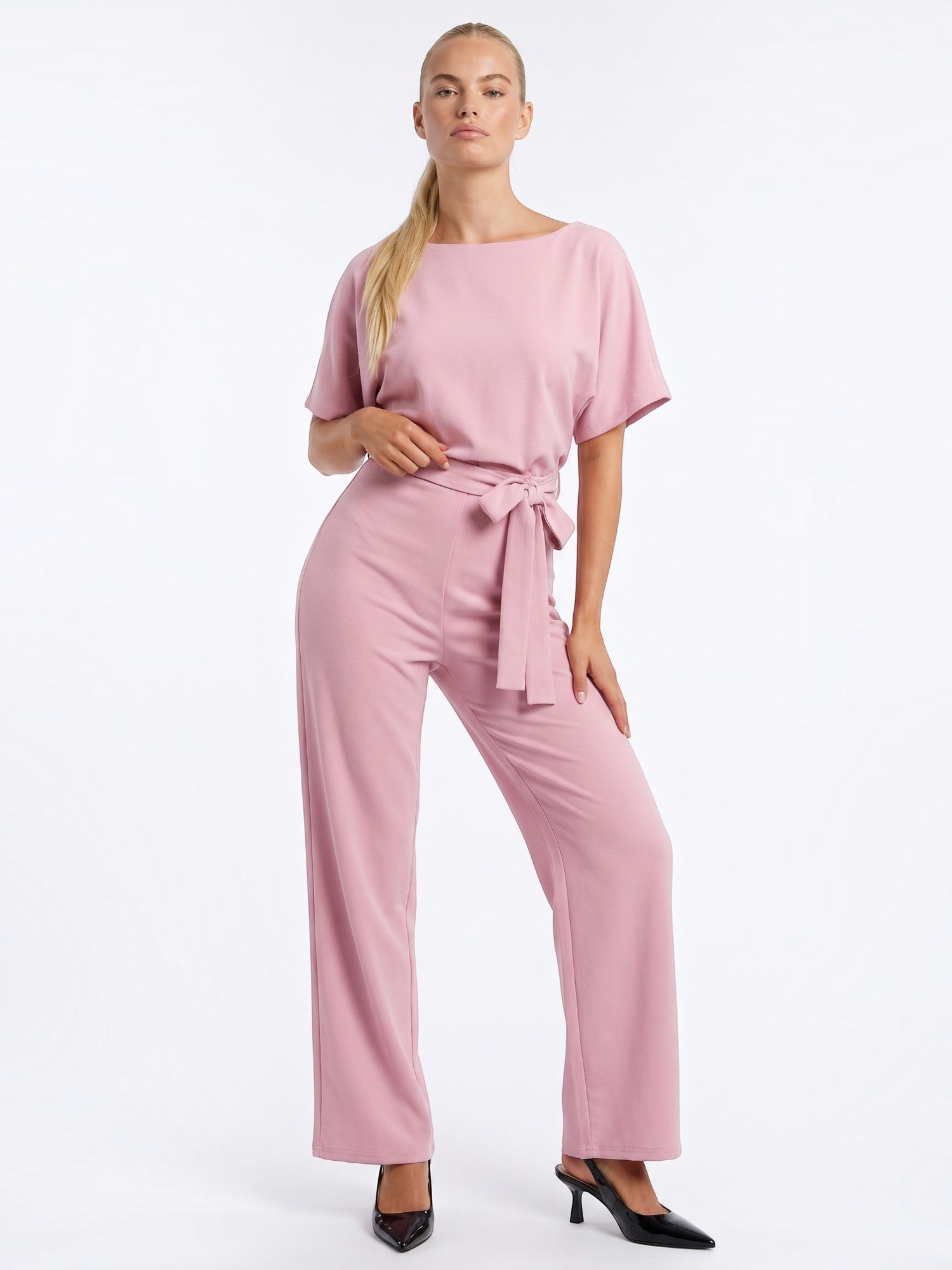 Madeline Jumpsuit mit Gürtel