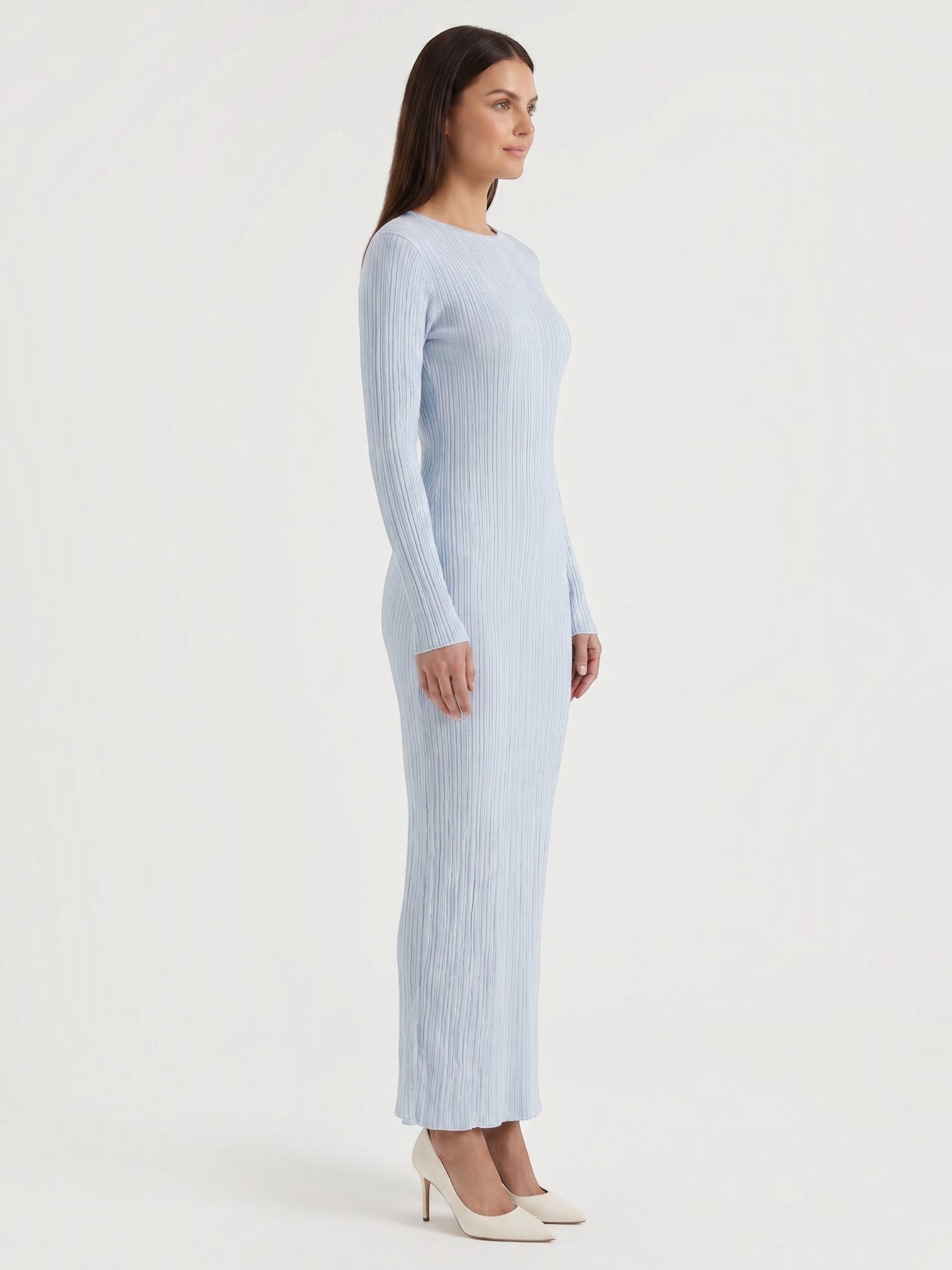 Tamsin Maxi-Strickkleid