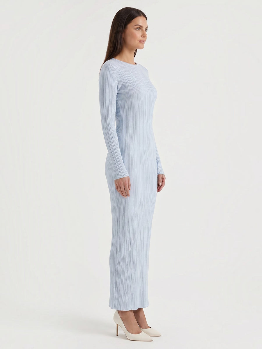 Tamsin Maxi-Strickkleid