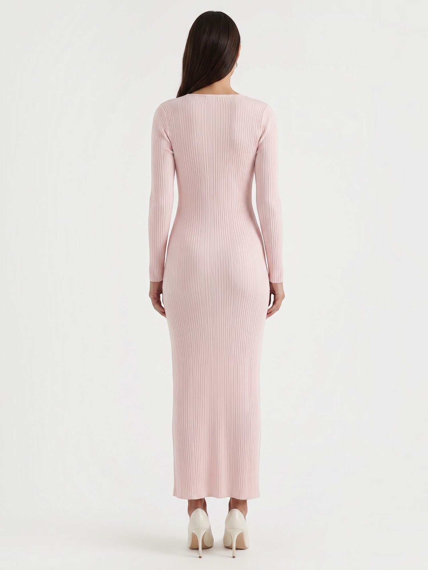 Tamsin Maxi-Strickkleid