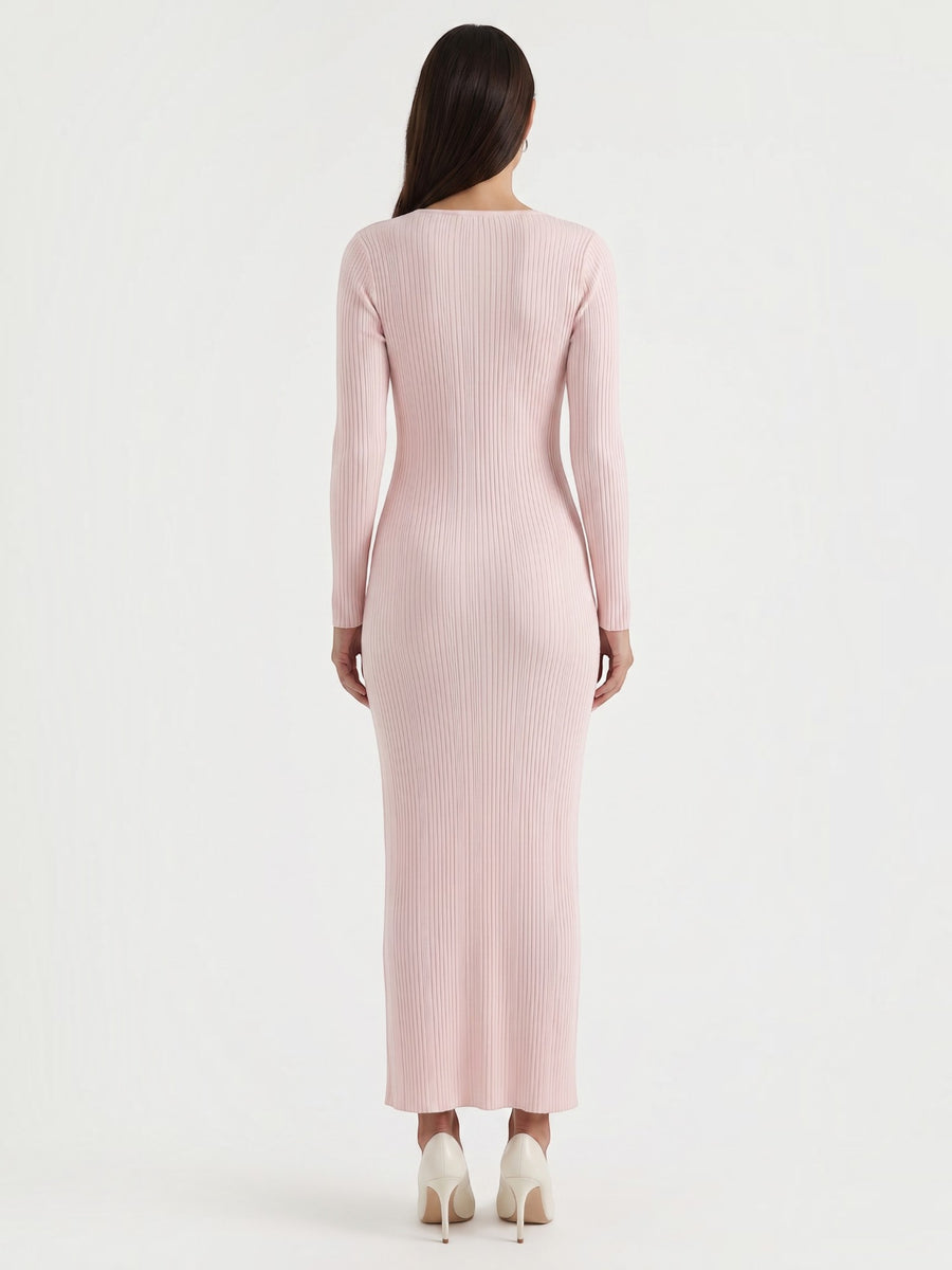 Tamsin Maxi-Strickkleid