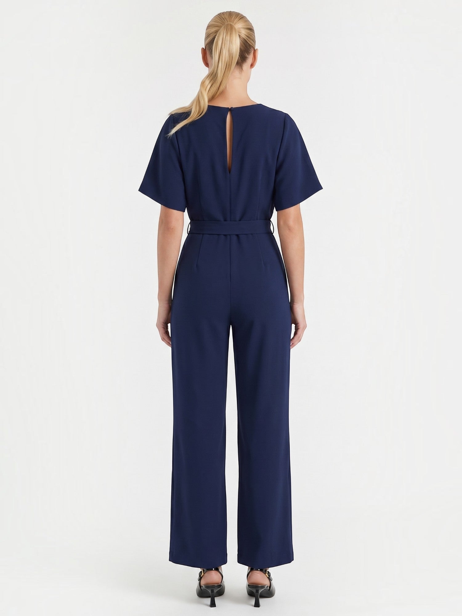 Madeline Jumpsuit mit Gürtel