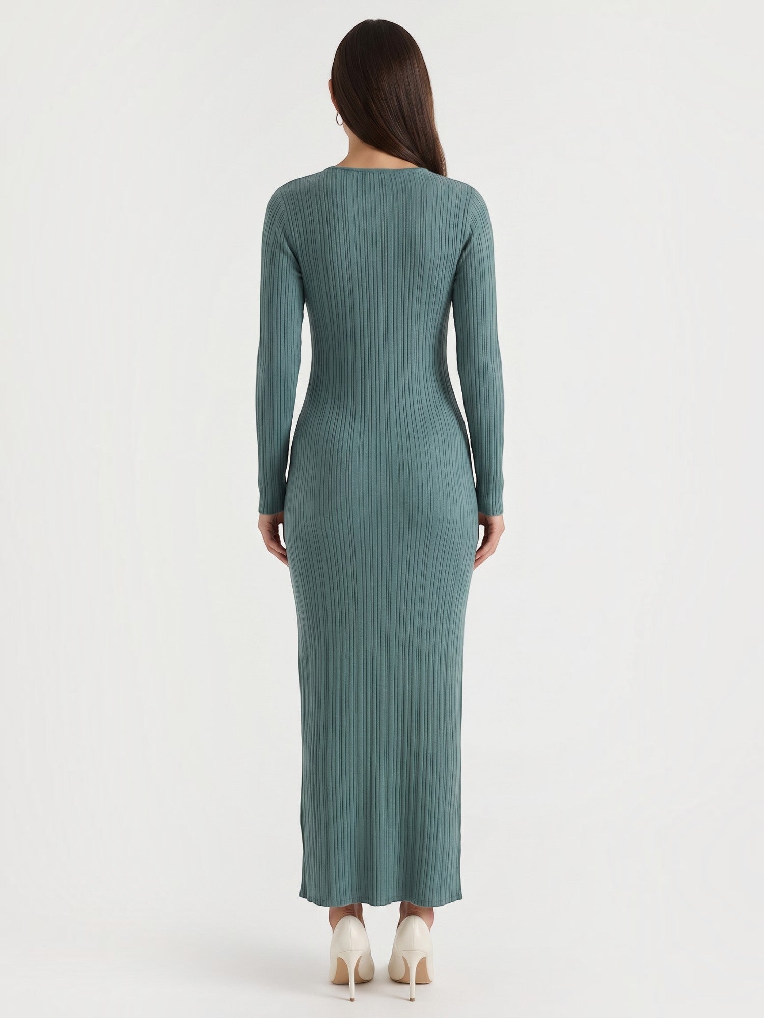 Tamsin Maxi-Strickkleid