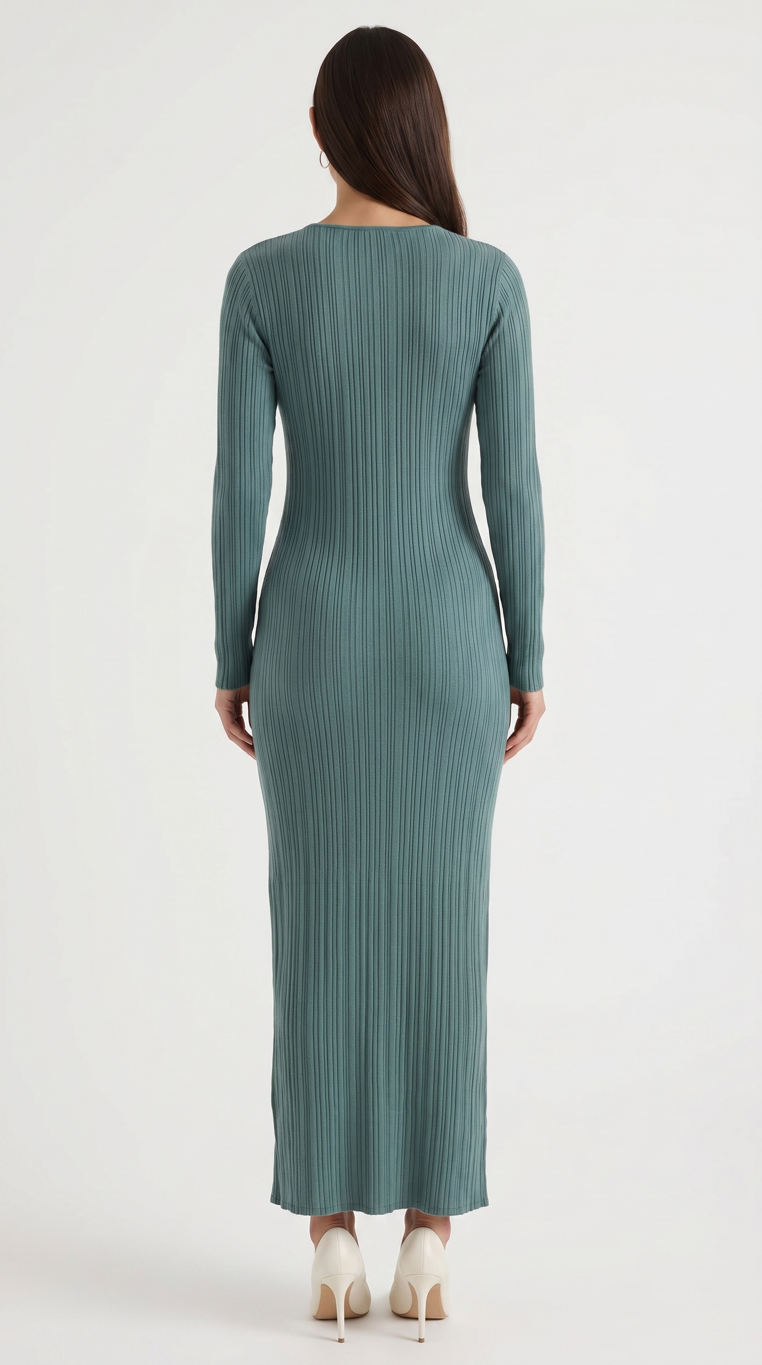 Tamsin Maxi-Strickkleid