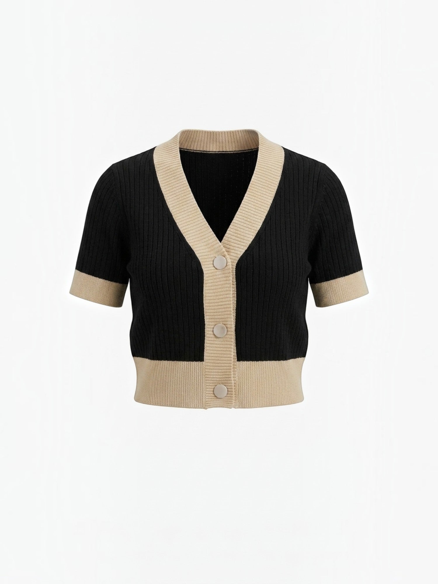 Nerina kurze taillierte Strickjacke
