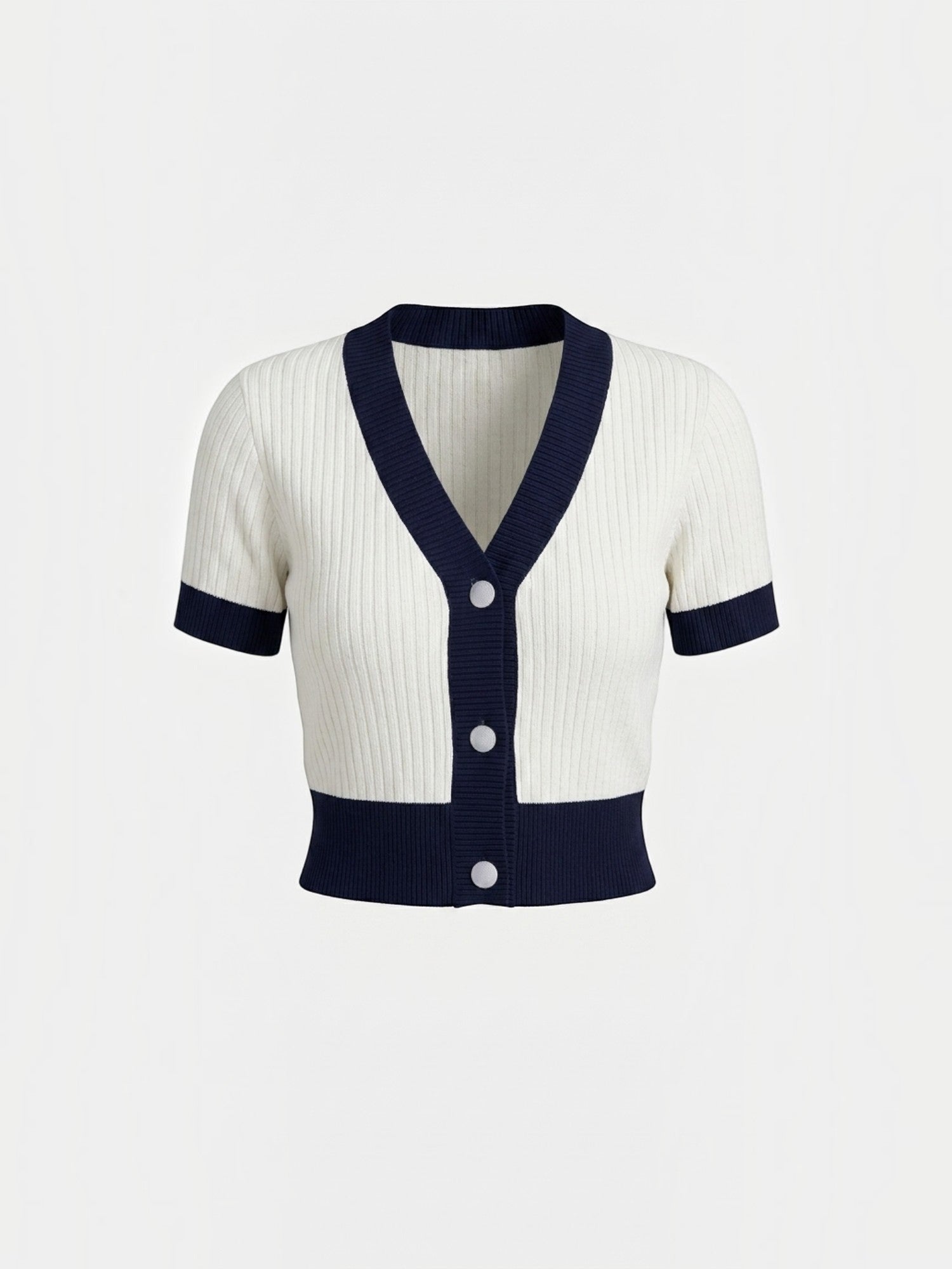 Nerina kurze taillierte Strickjacke