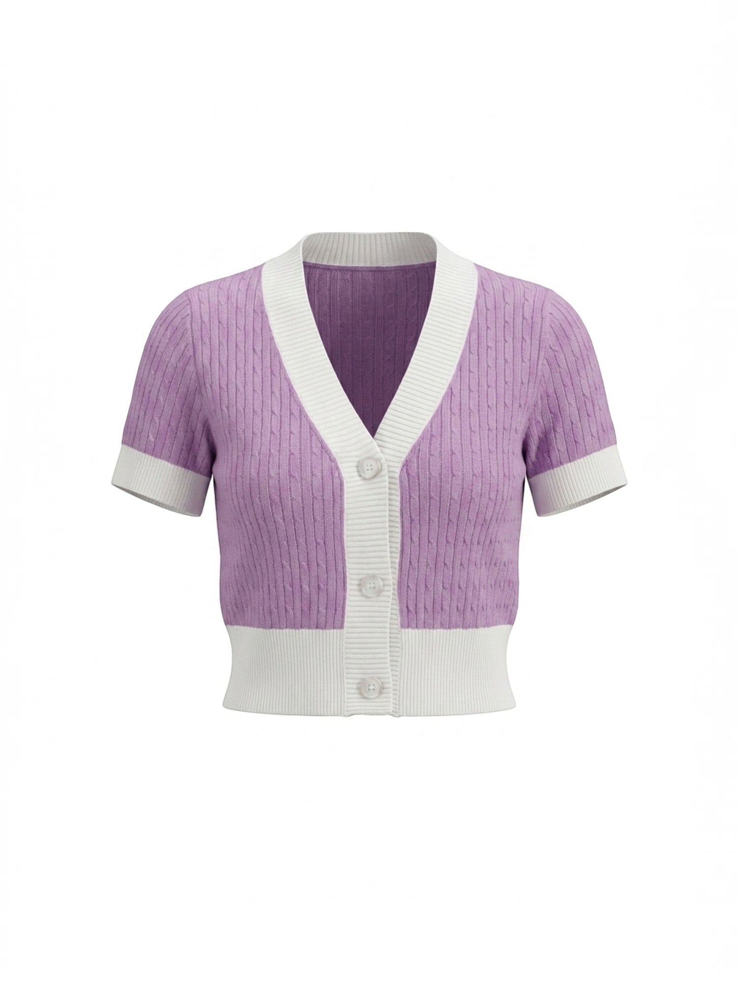 Nerina kurze taillierte Strickjacke