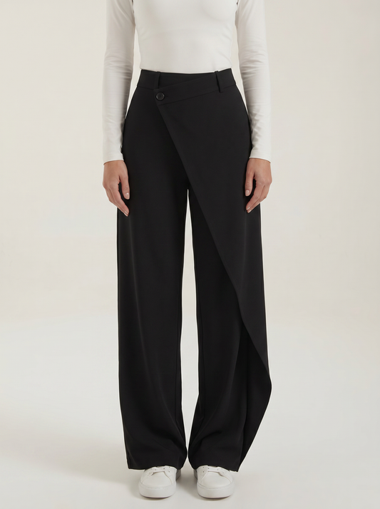 Jean Asymmetrische Hose