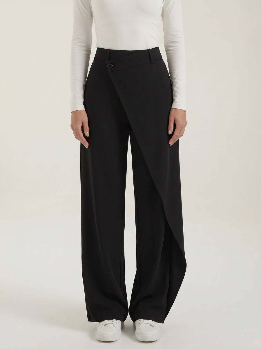 Jean Asymmetrische Hose