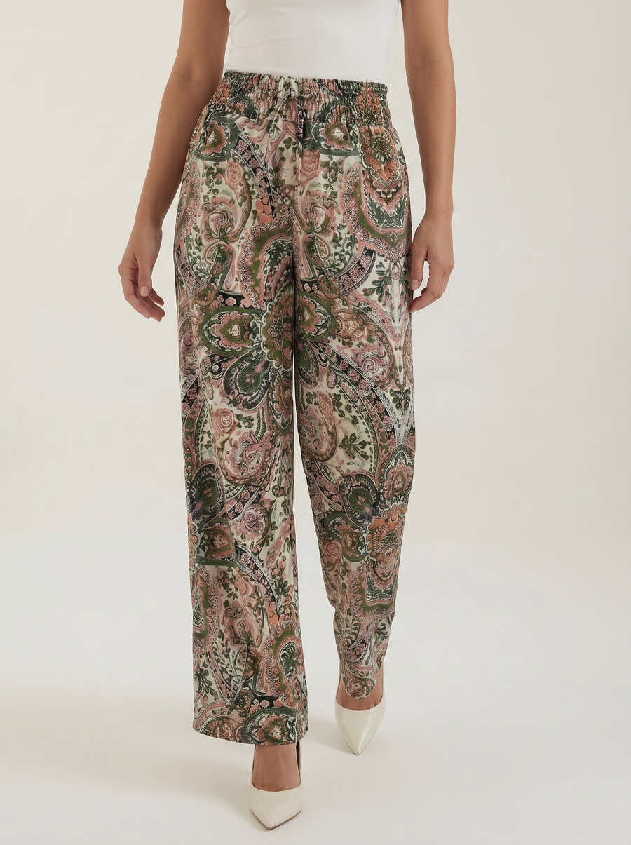 Pam Hose mit Paisley-print