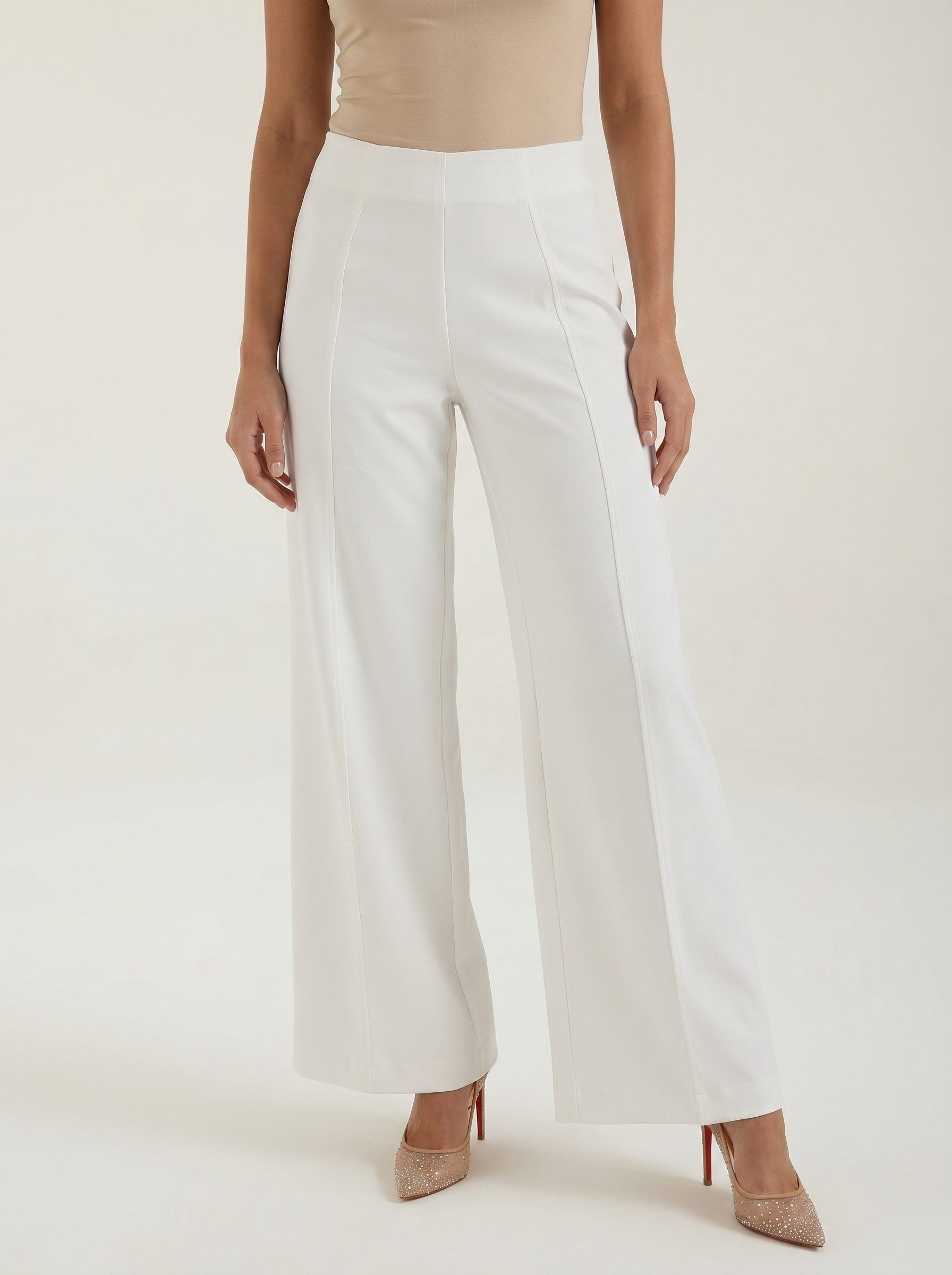 Brooke Weitbeinhose mit sehr hohem Bund