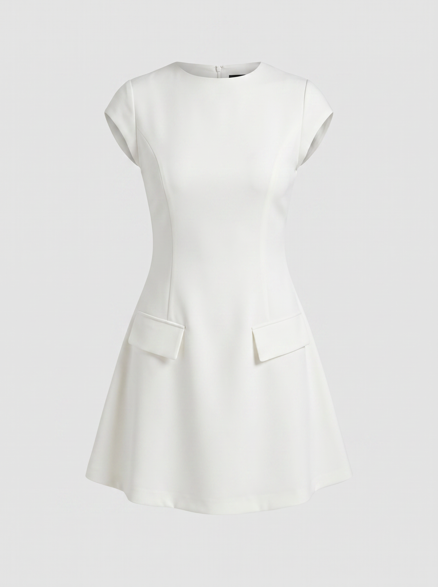 Orlena Minikleid mit Taschendetail