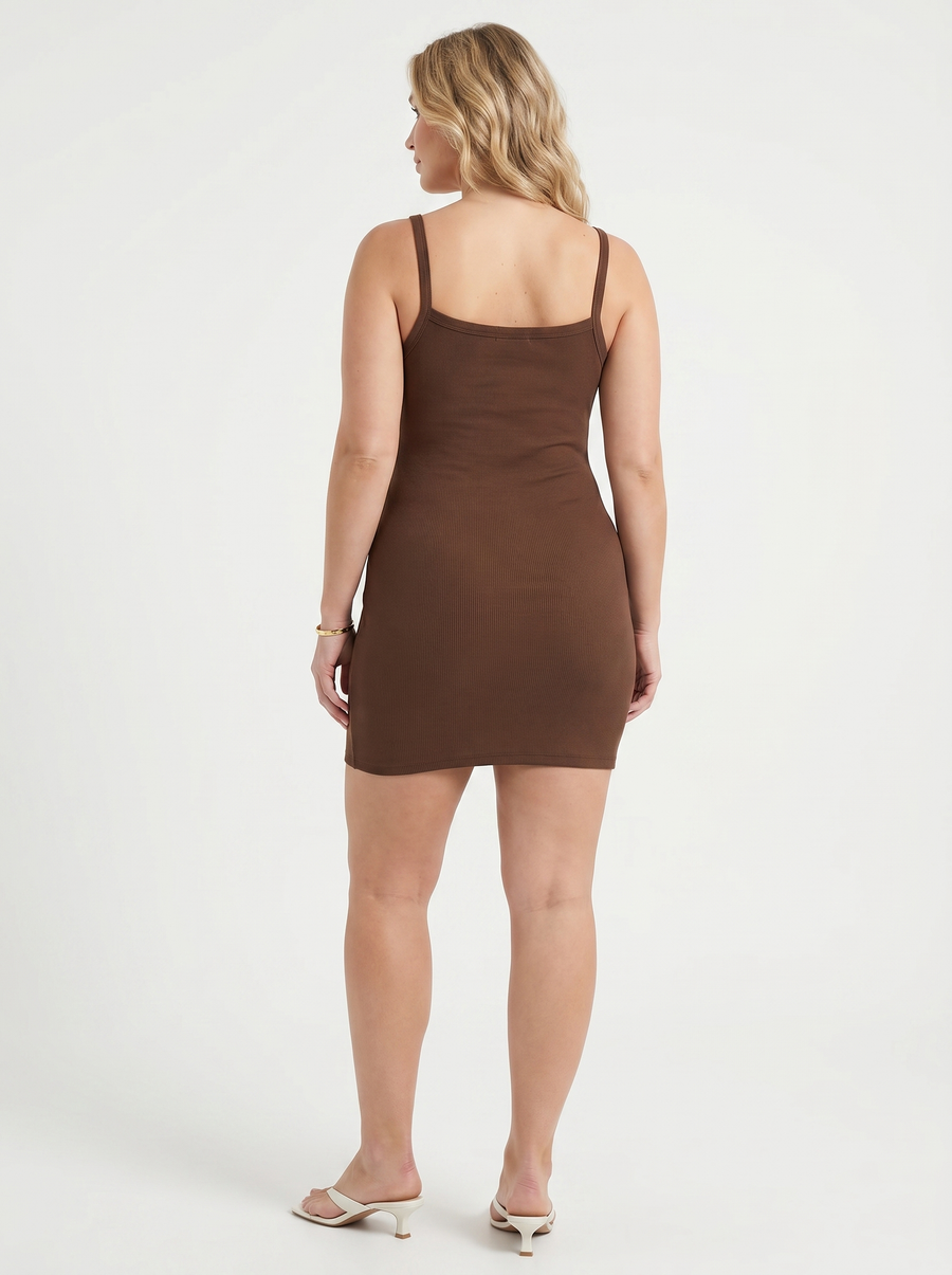 Alessia Minikleid mit Spaghettiträgern