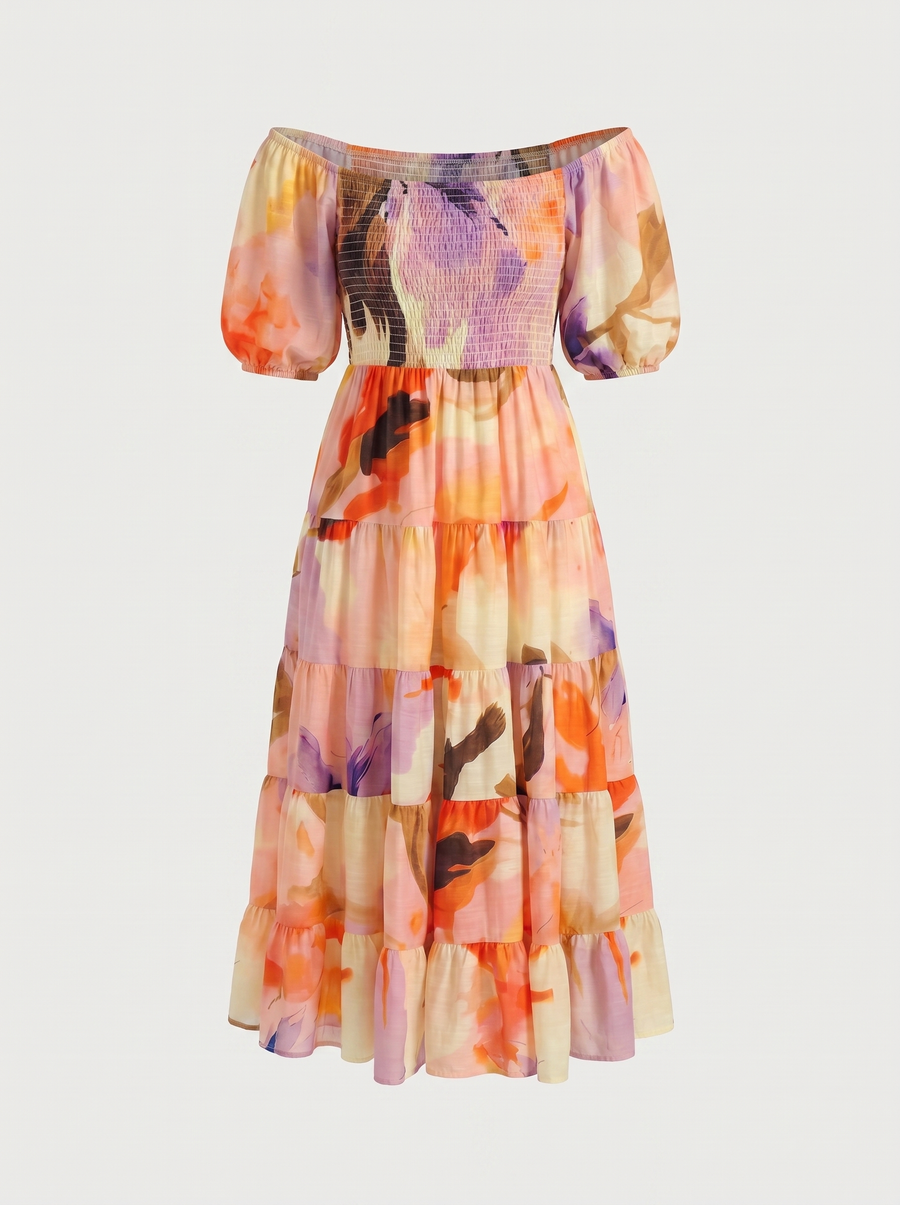 Roxanne Maxikleid Schulterfrei