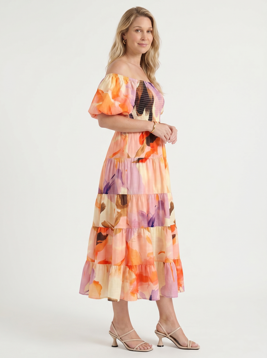 Roxanne Maxikleid Schulterfrei
