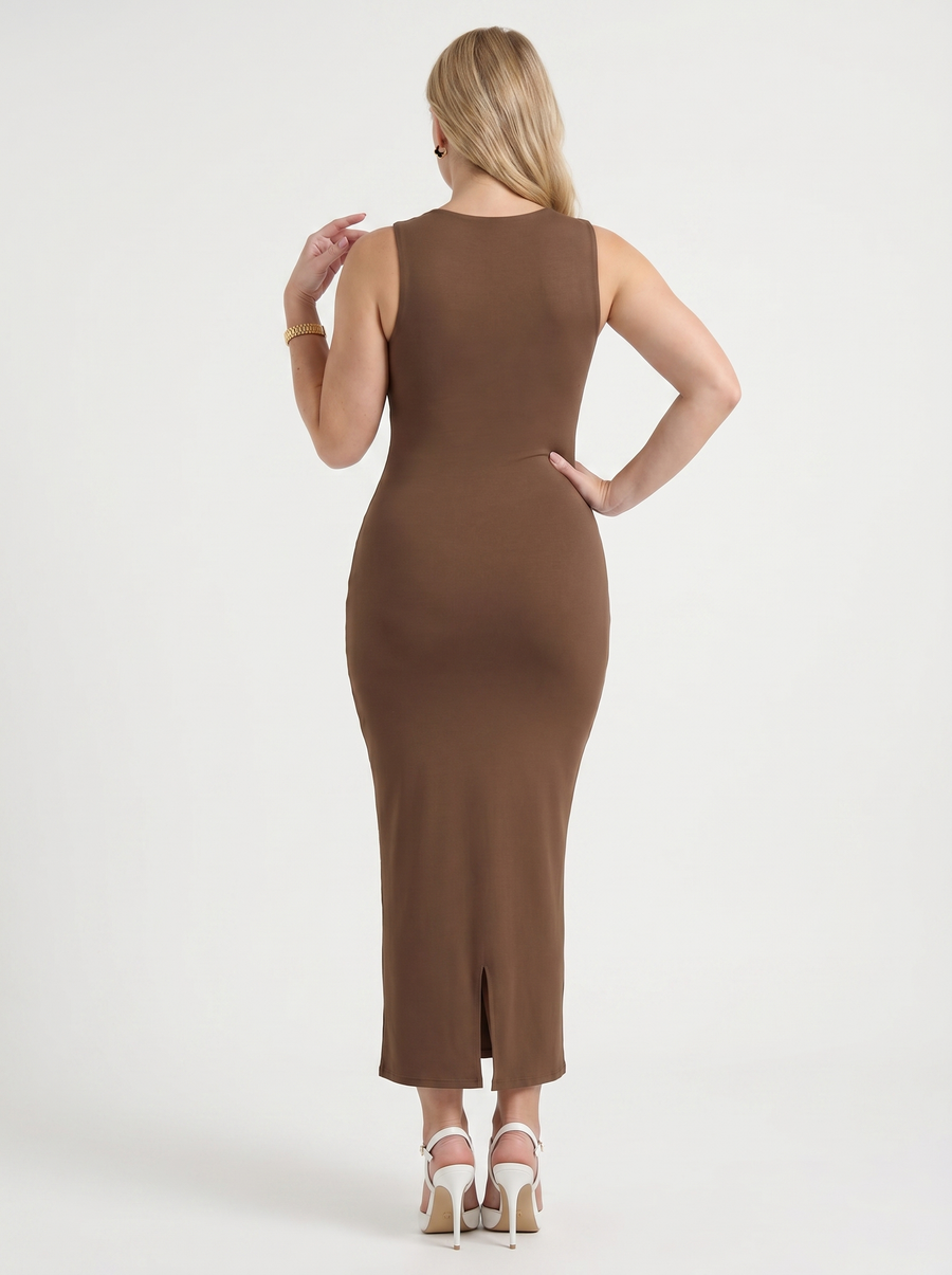 Renée Maxikleid Körperbetont