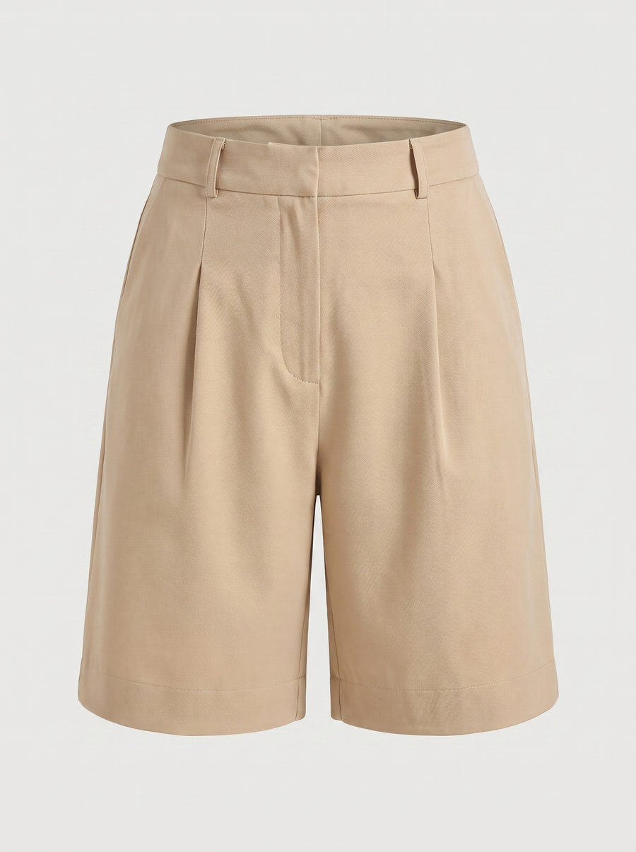 Anais Bermudashorts mit Bundfalten
