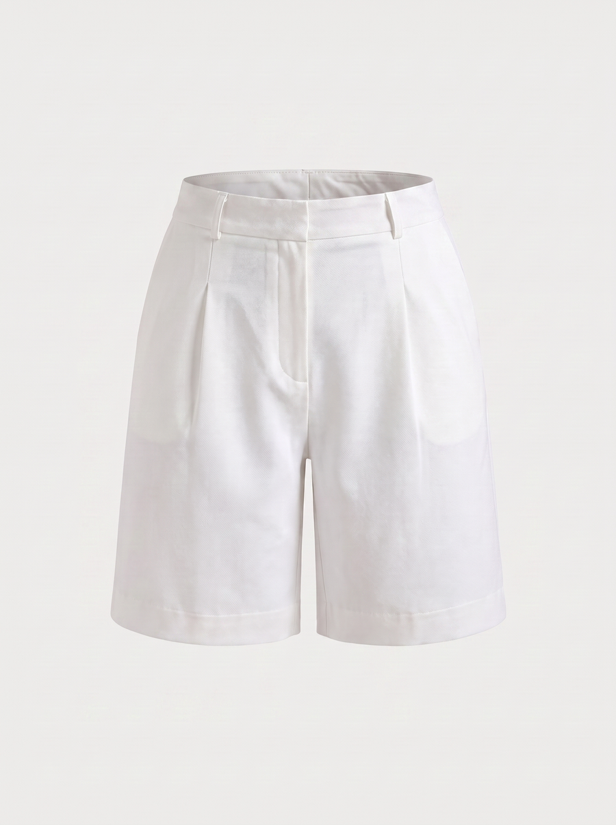 Anais Bermudashorts mit Bundfalten
