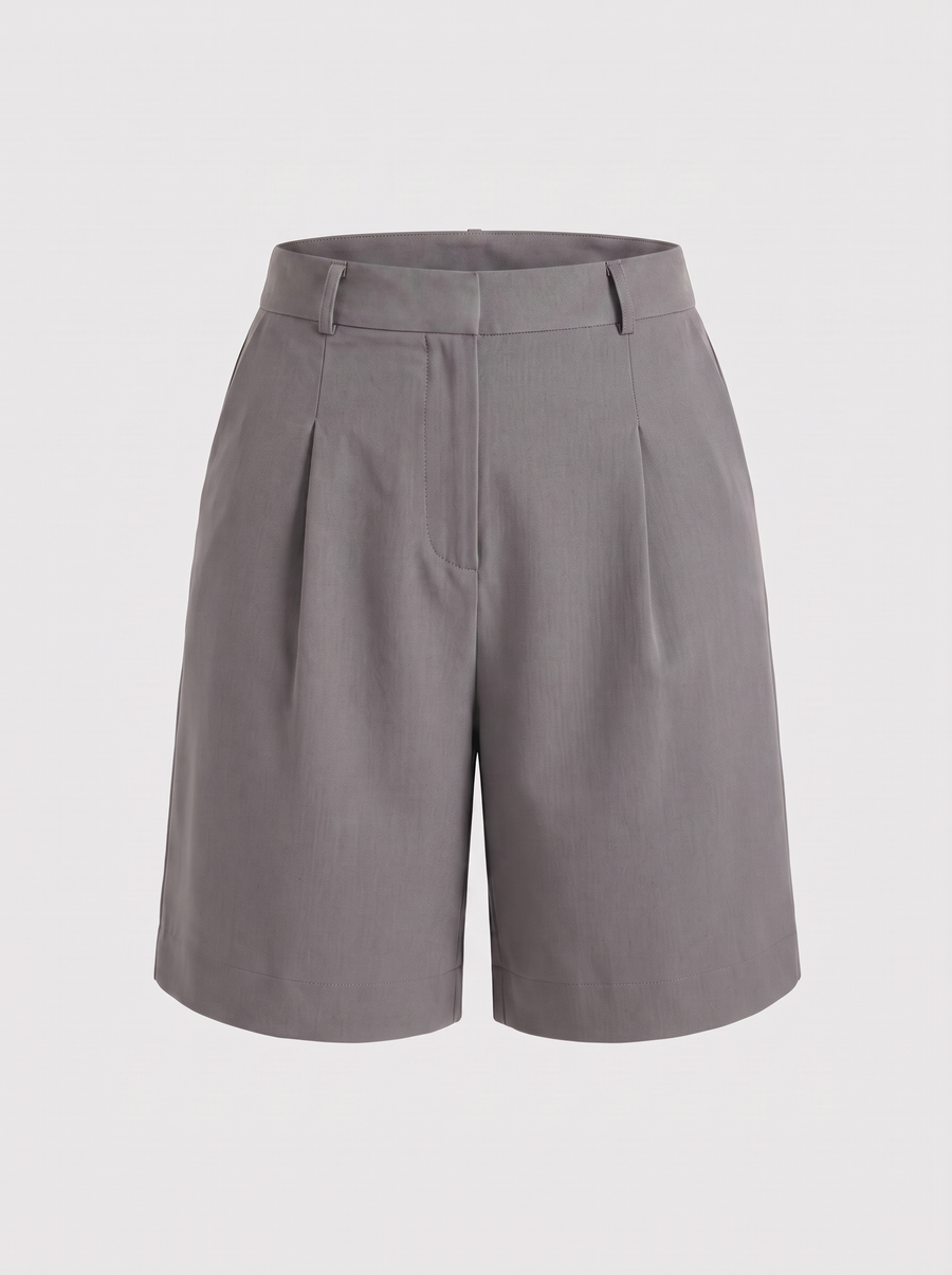 Anais Bermudashorts mit Bundfalten