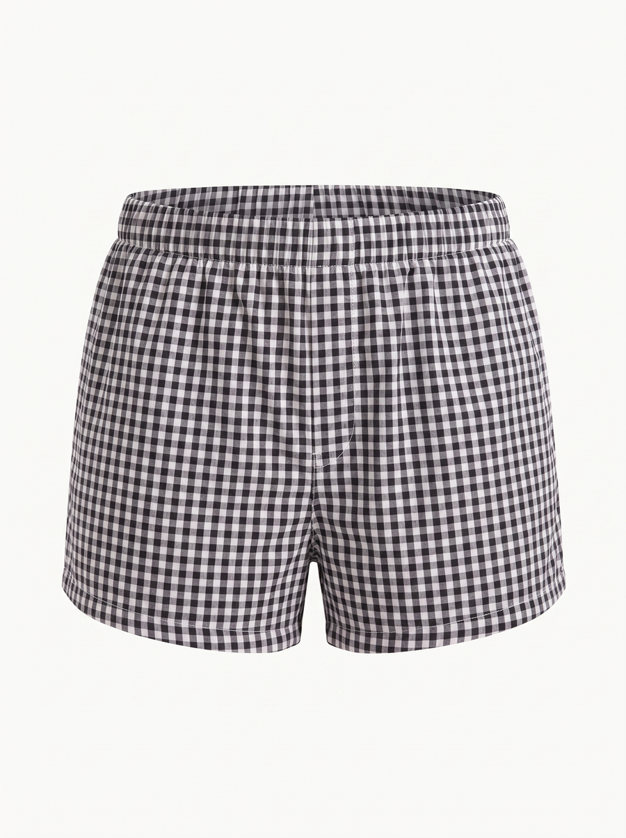 Thea Shorts im Vichy-Karo
