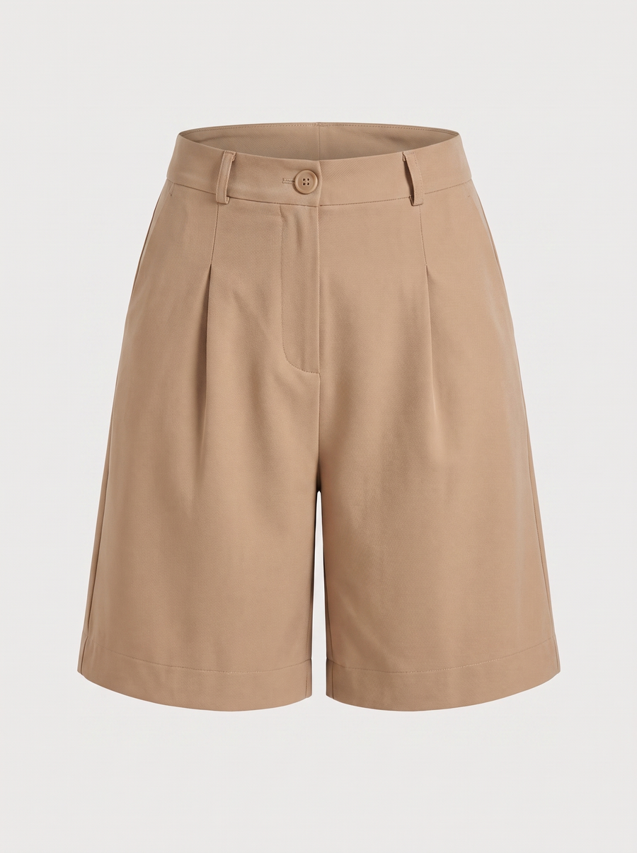 Anais Bermudashorts mit Bundfalten
