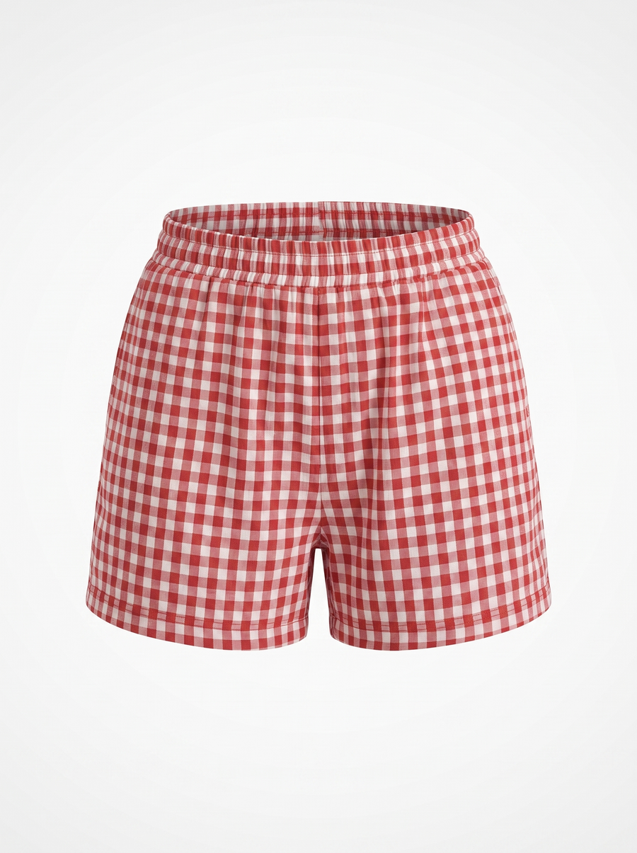 Harper Shorts im Vichy-Karo