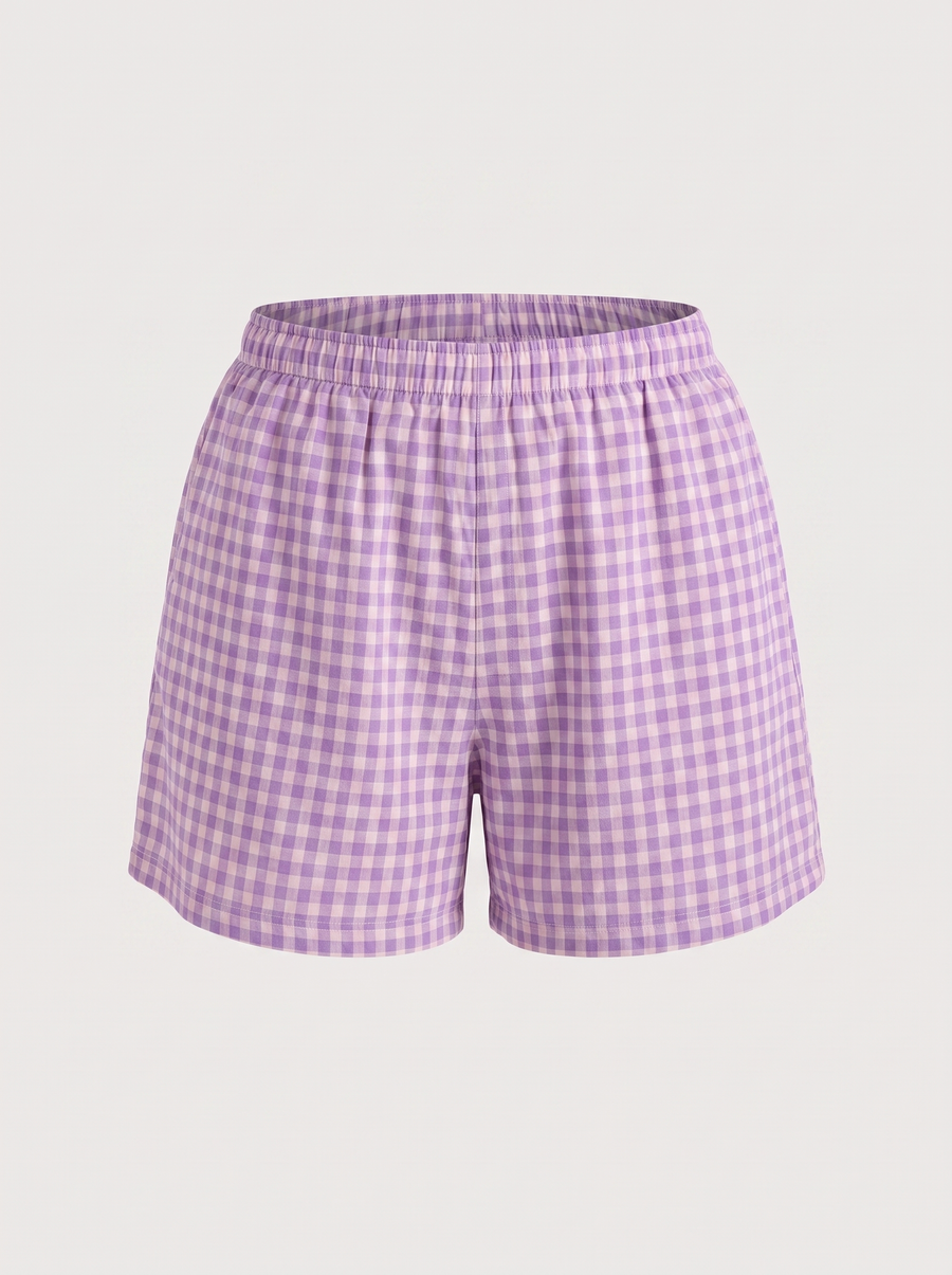 Harper Shorts im Vichy-Karo