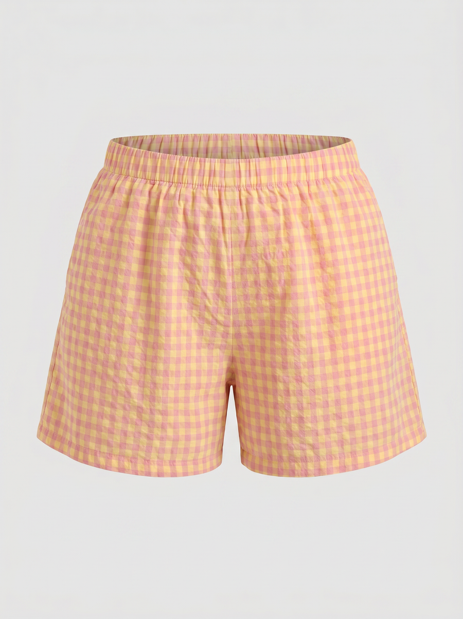 Harper Shorts im Vichy-Karo
