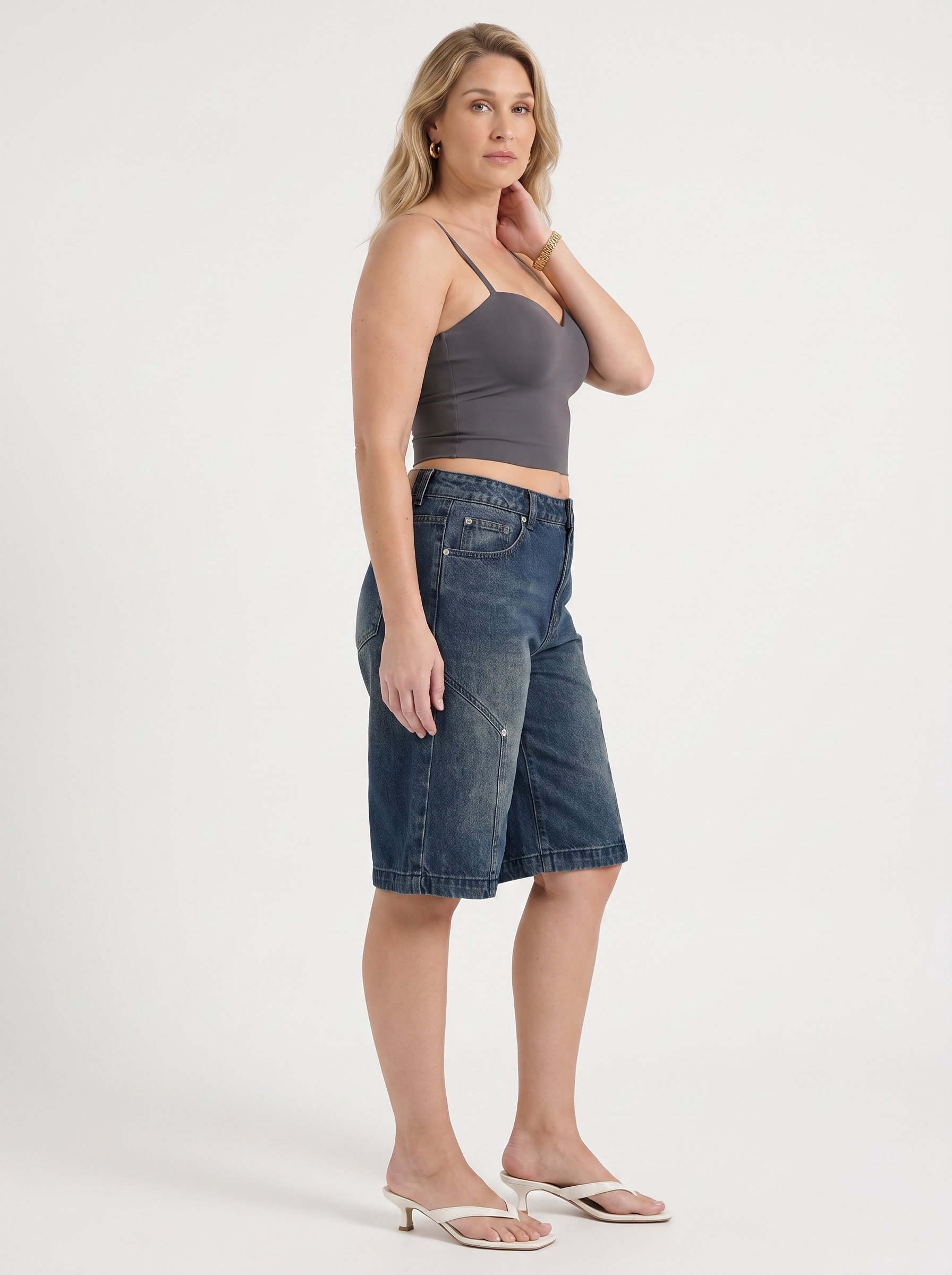 Caretta Jeans-Bermudashorts im Cargo-Stil