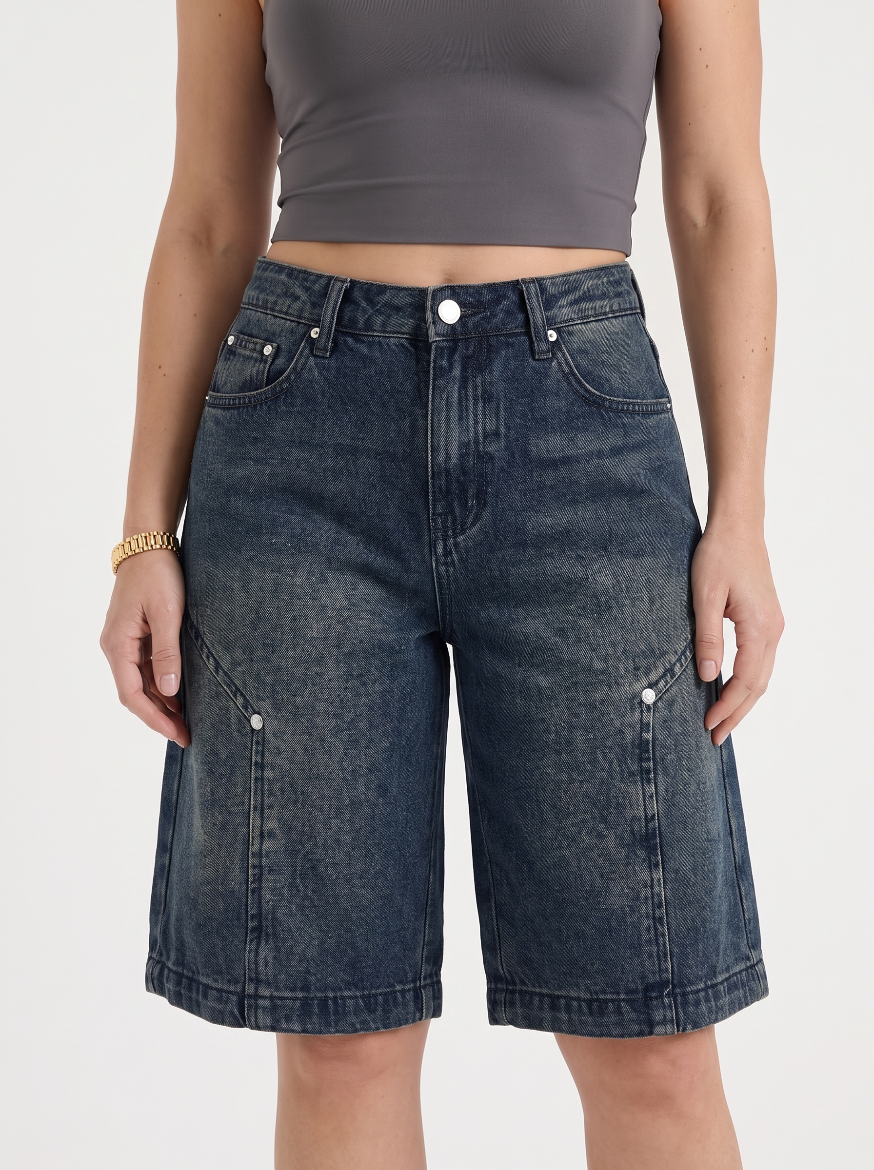 Caretta Jeans-Bermudashorts im Cargo-Stil