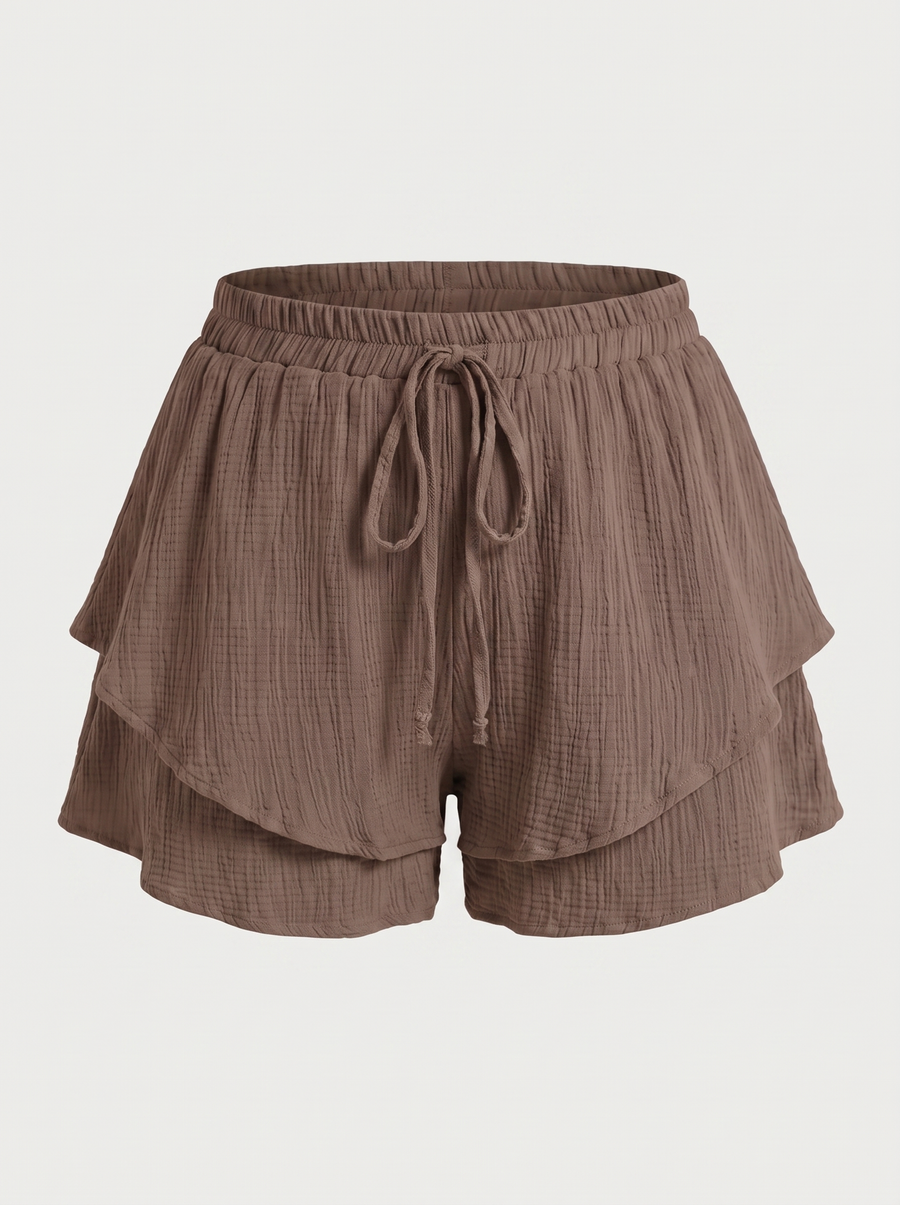 Piper Shorts im Volant-Look