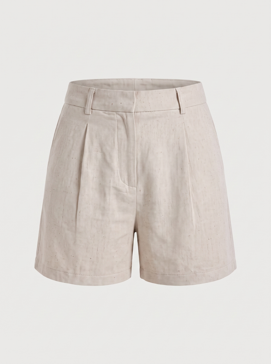 Sophia Shorts in Leinenoptik