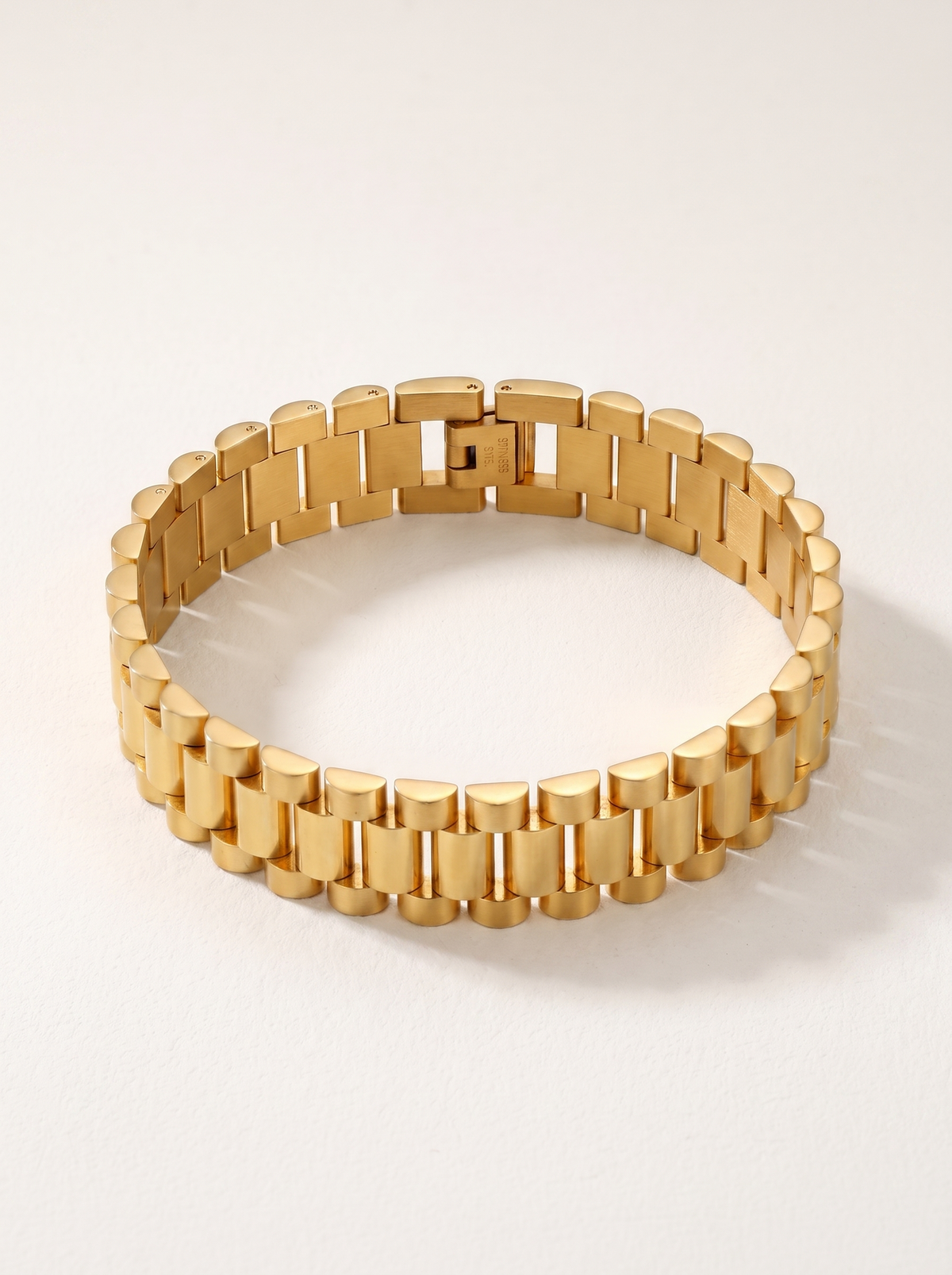 Luisa Gliederarmband im Uhrenarmband-Stil