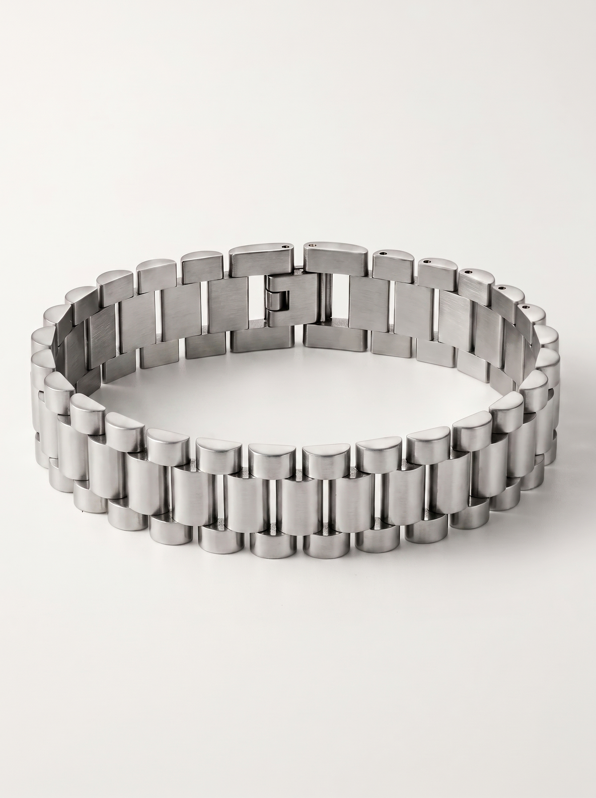 Luisa Gliederarmband im Uhrenarmband-Stil
