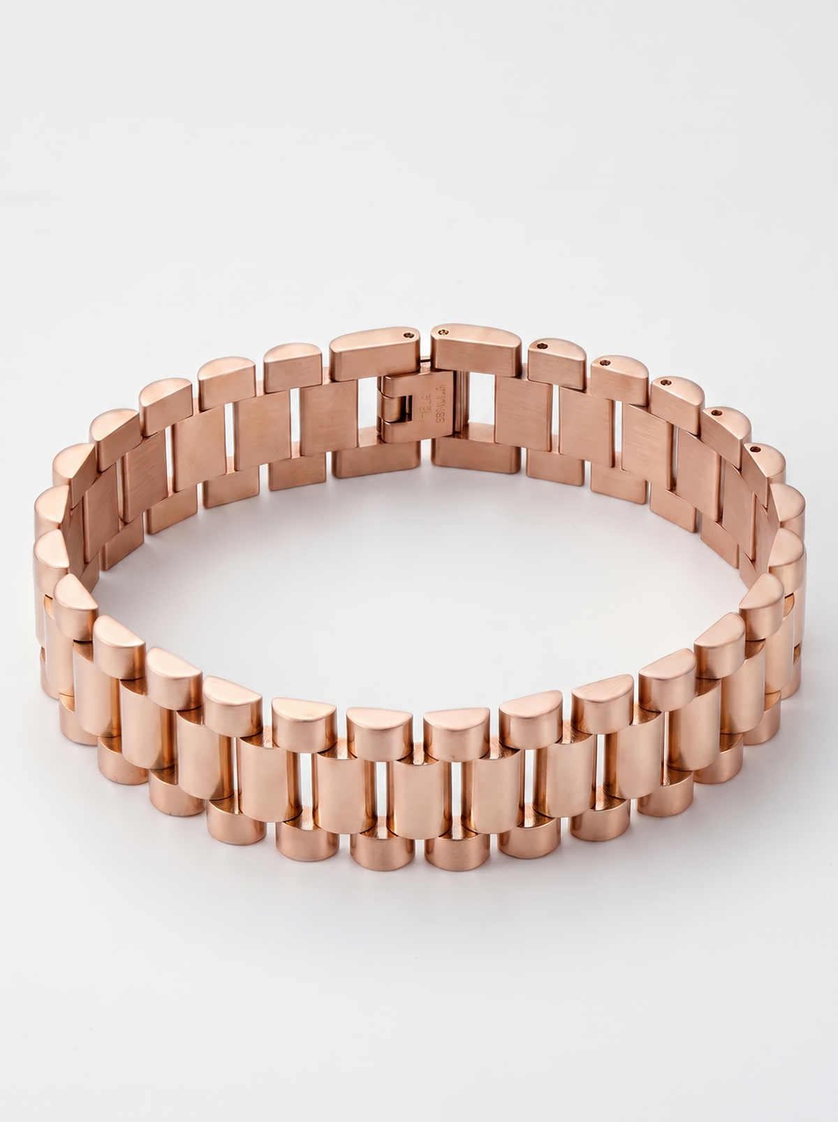 Luisa Gliederarmband im Uhrenarmband-Stil