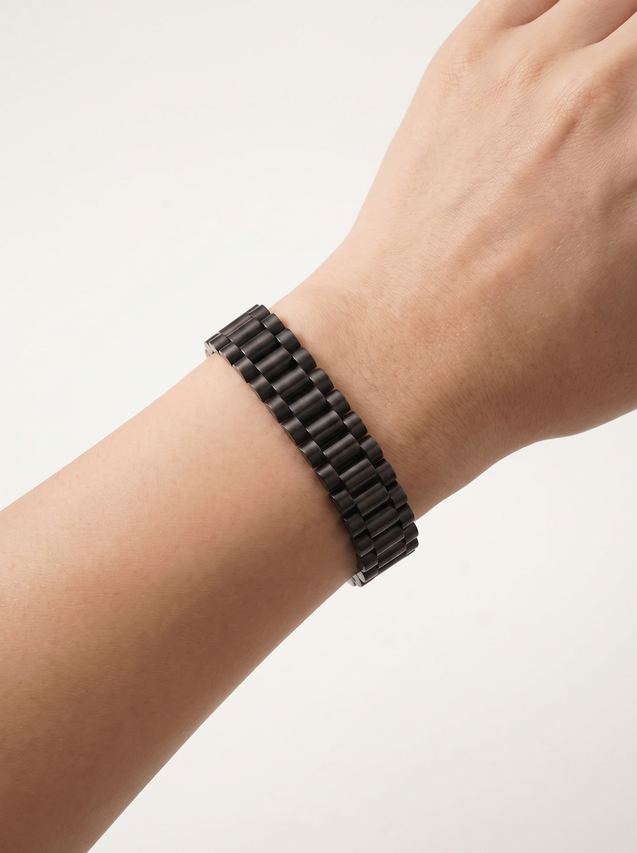 Luisa Gliederarmband im Uhrenarmband-Stil