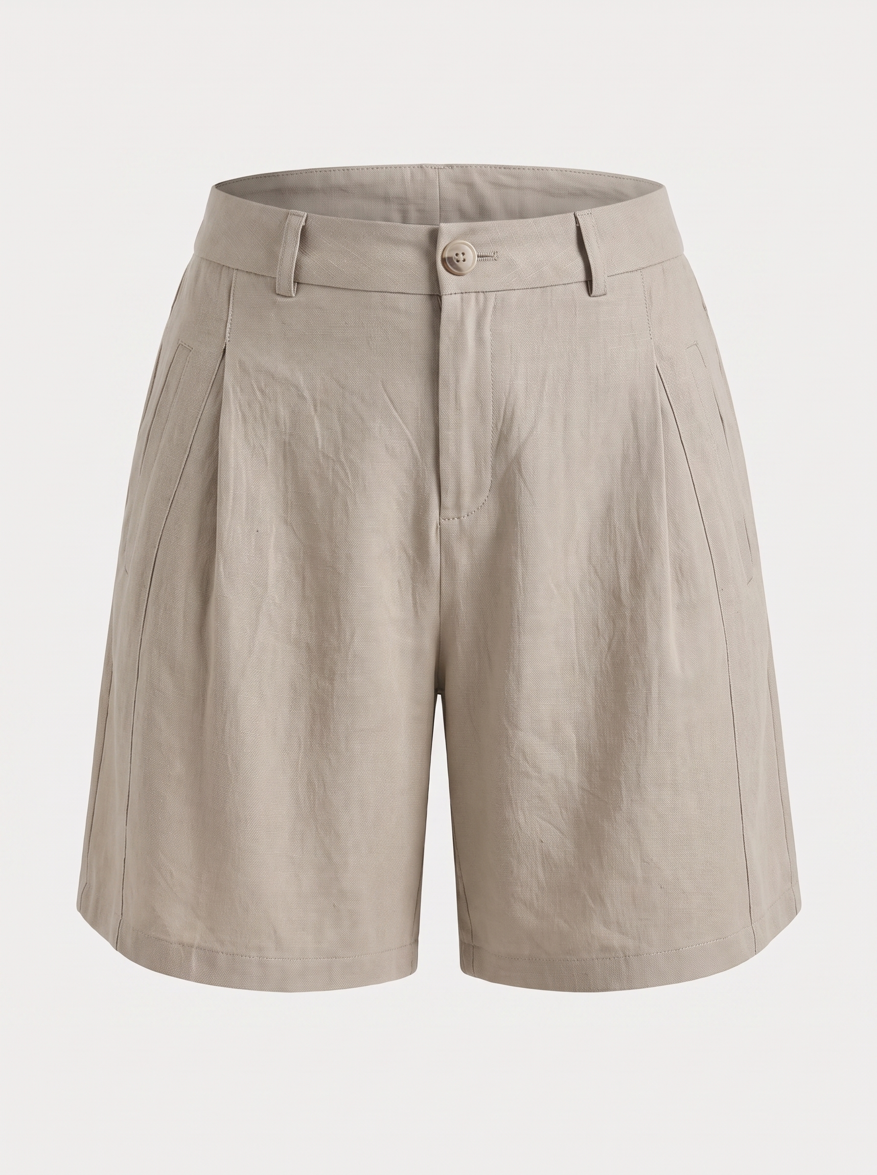 Kyrine Shorts mit Bundfalten