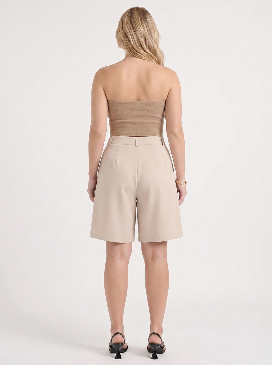 Xylene Bermudashorts mit Bundfalten