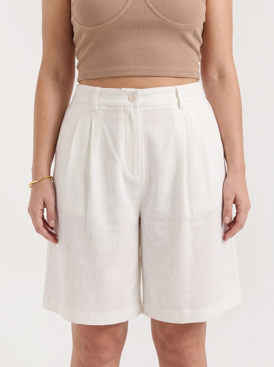 Xylene Bermudashorts mit Bundfalten