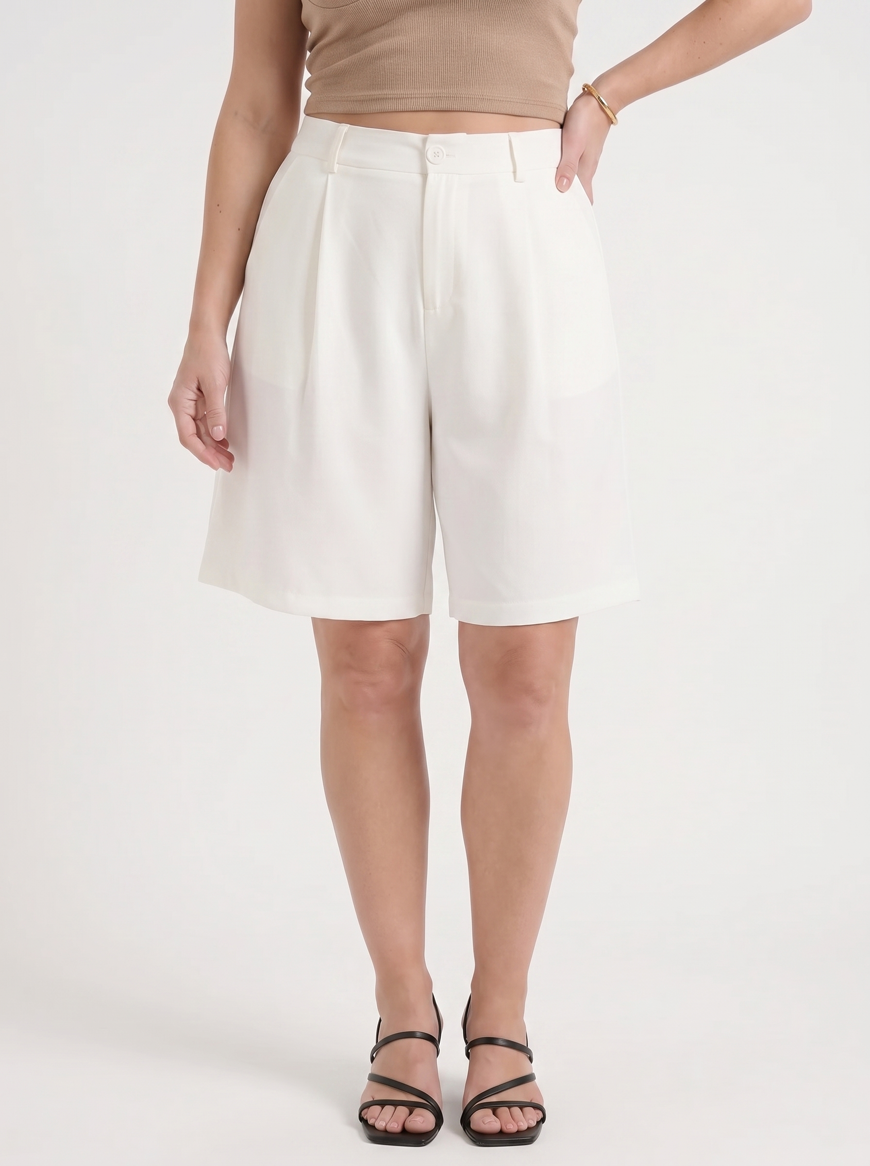 Xylene Bermudashorts mit Bundfalten