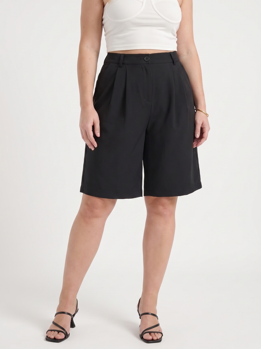Xylene Bermudashorts mit Bundfalten