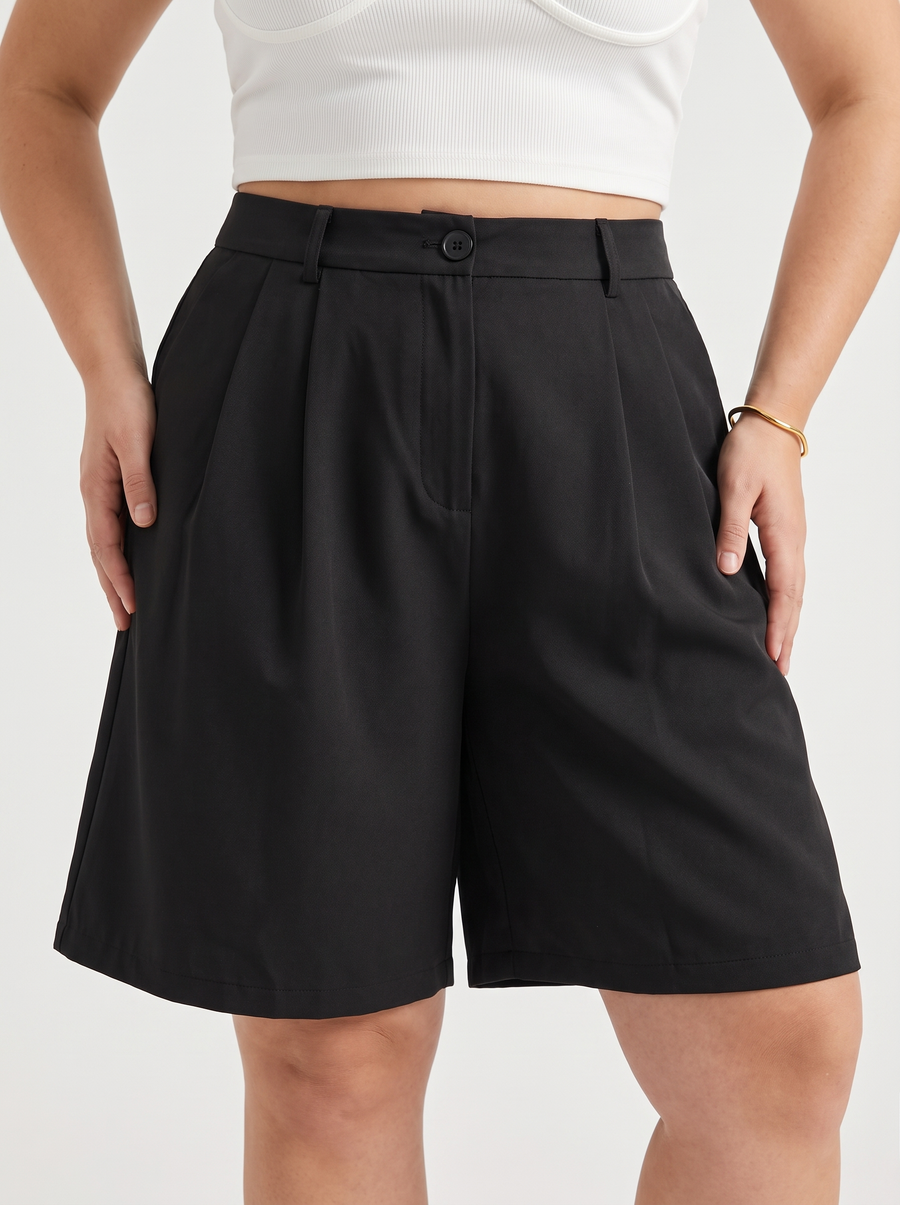 Xylene Bermudashorts mit Bundfalten