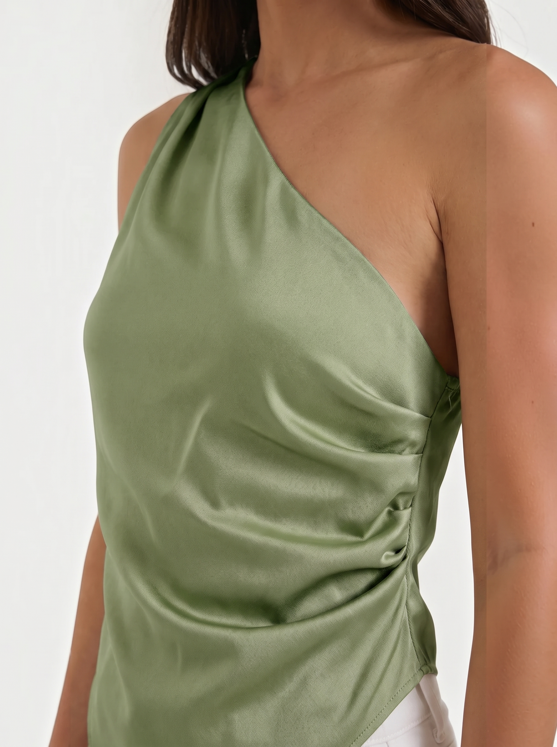 Selene Ärmelloses One-Shoulder-Top