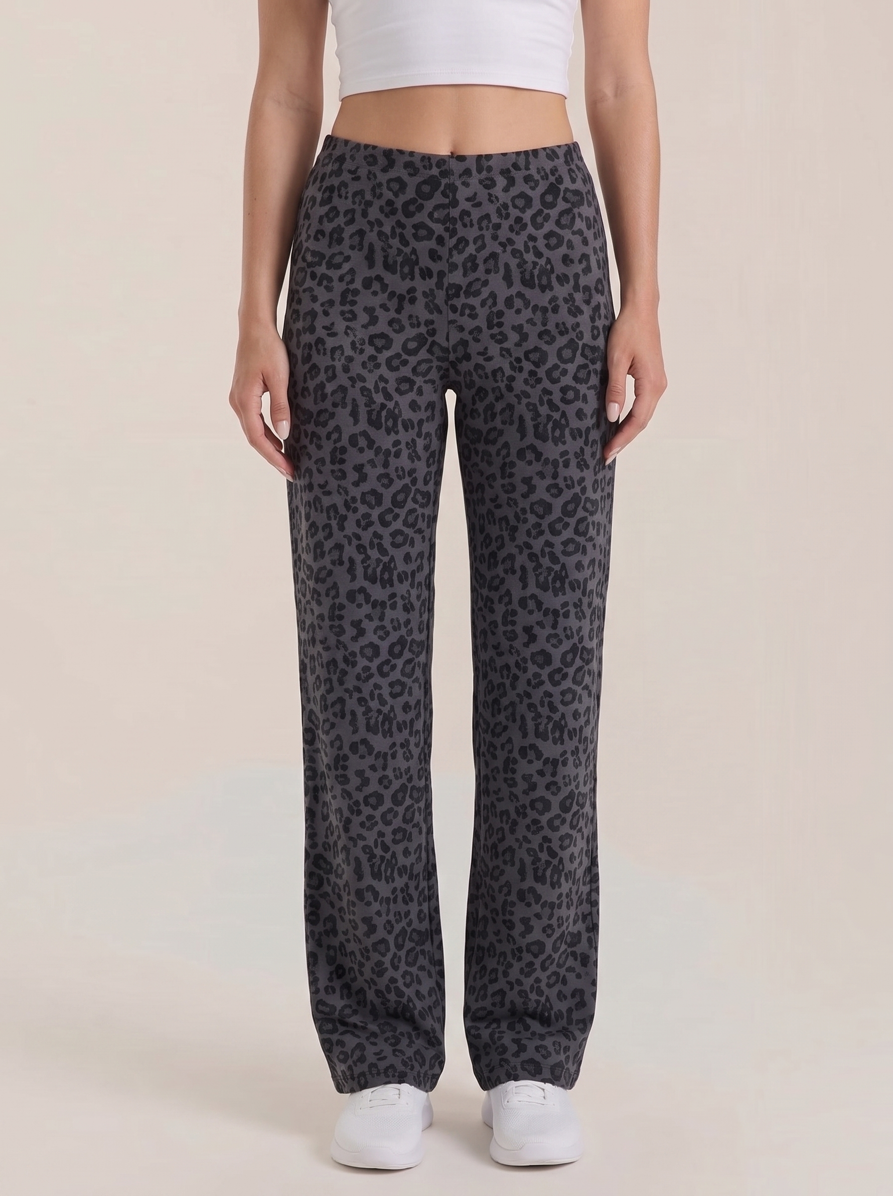 Cleo Hose im Leopardenmuster