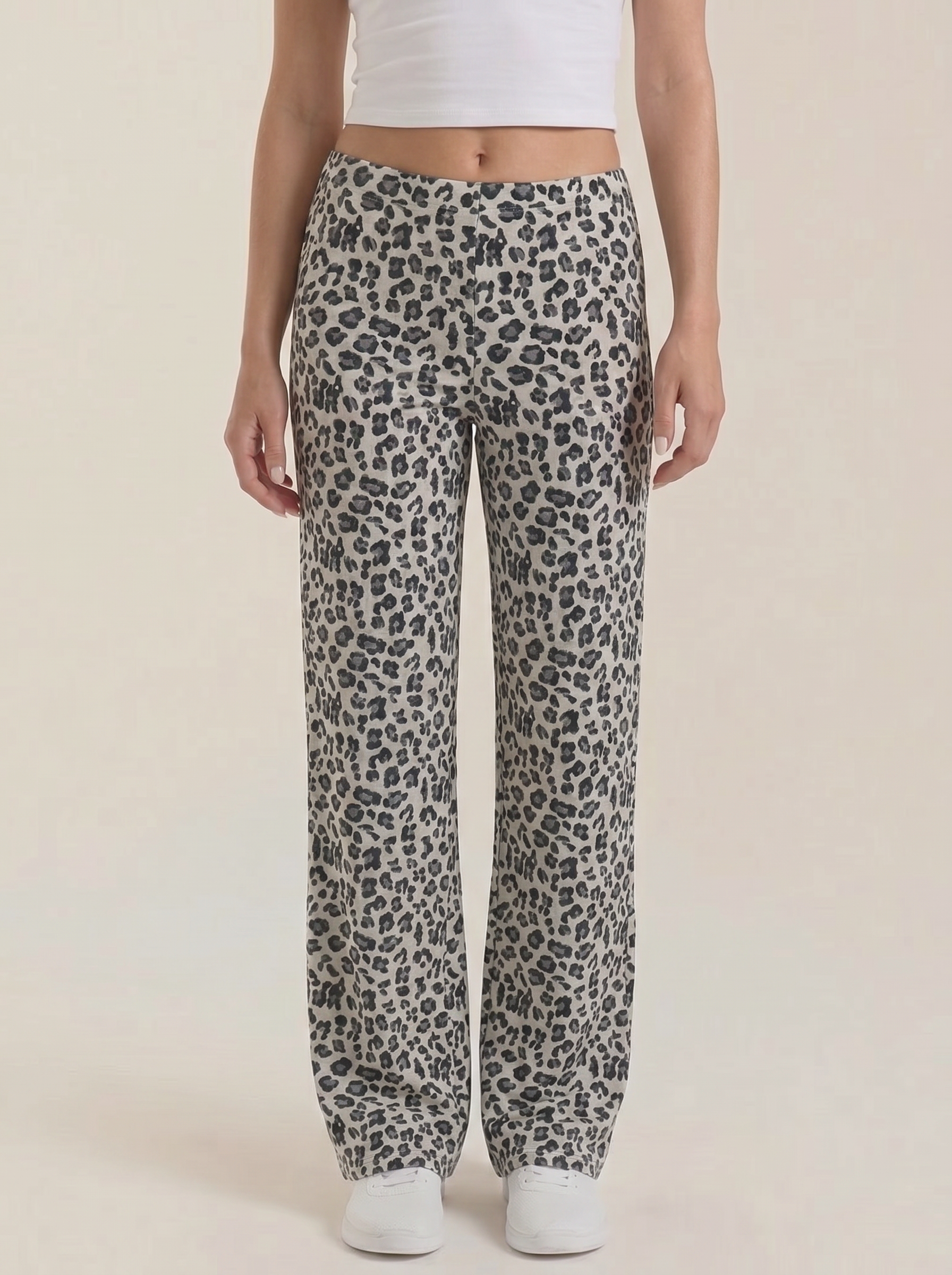 Cleo Hose im Leopardenmuster