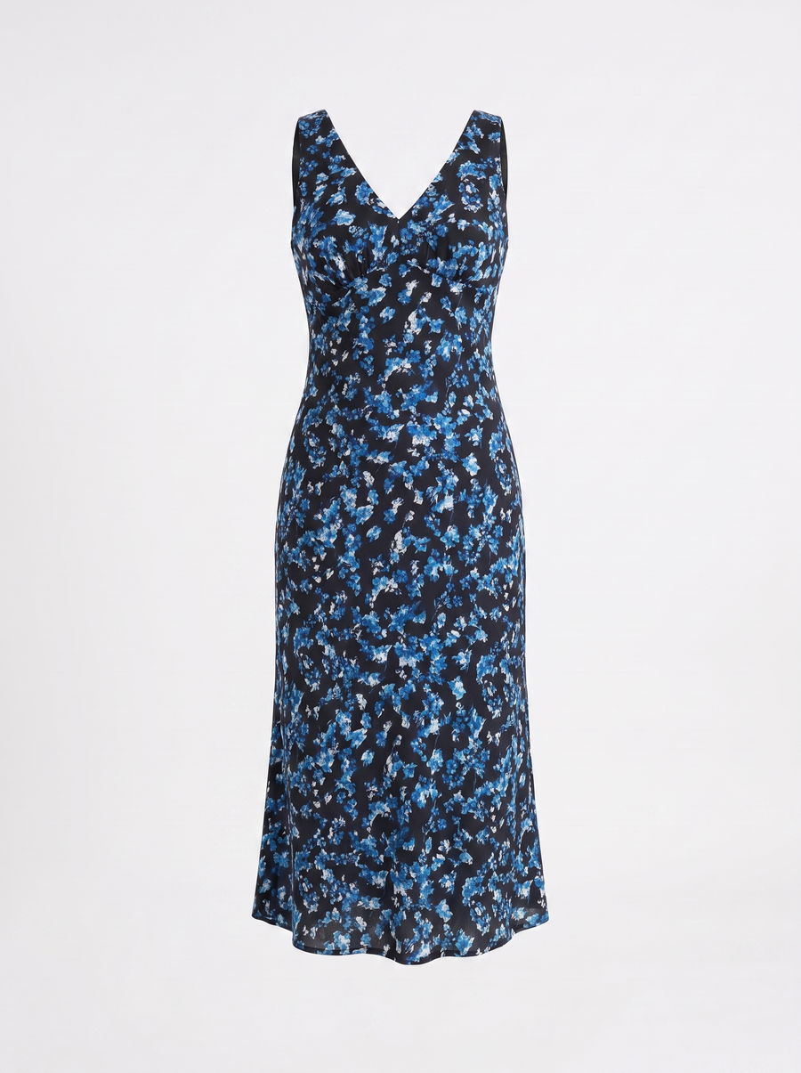 Esme Midikleid mit Blumenmuster