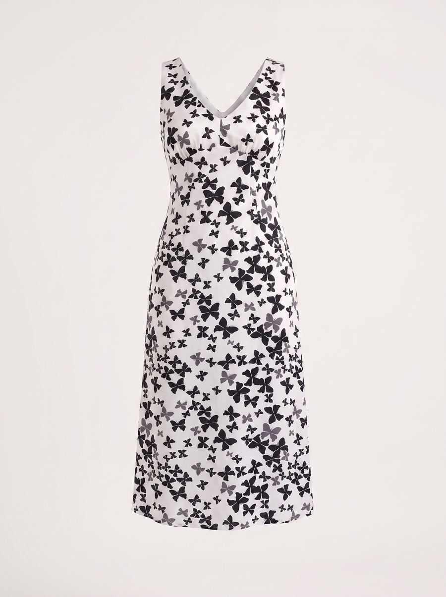 Esme Midikleid mit Blumenmuster