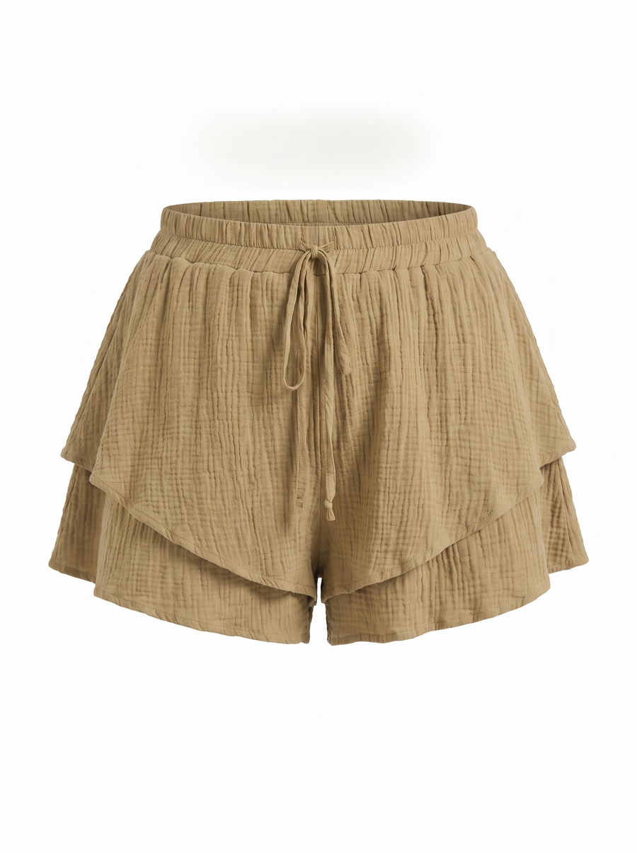 Piper Shorts im Volant-Look