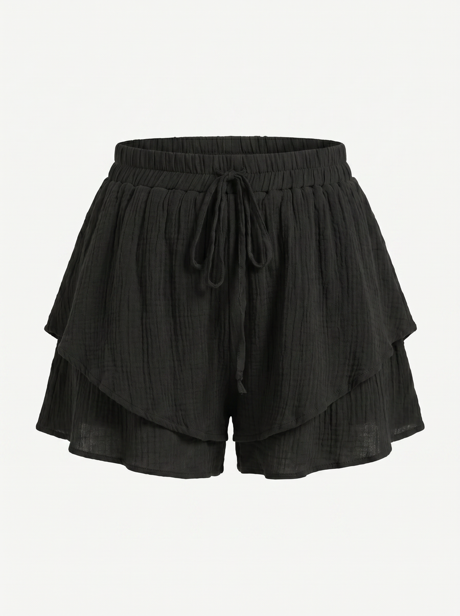 Piper Shorts im Volant-Look